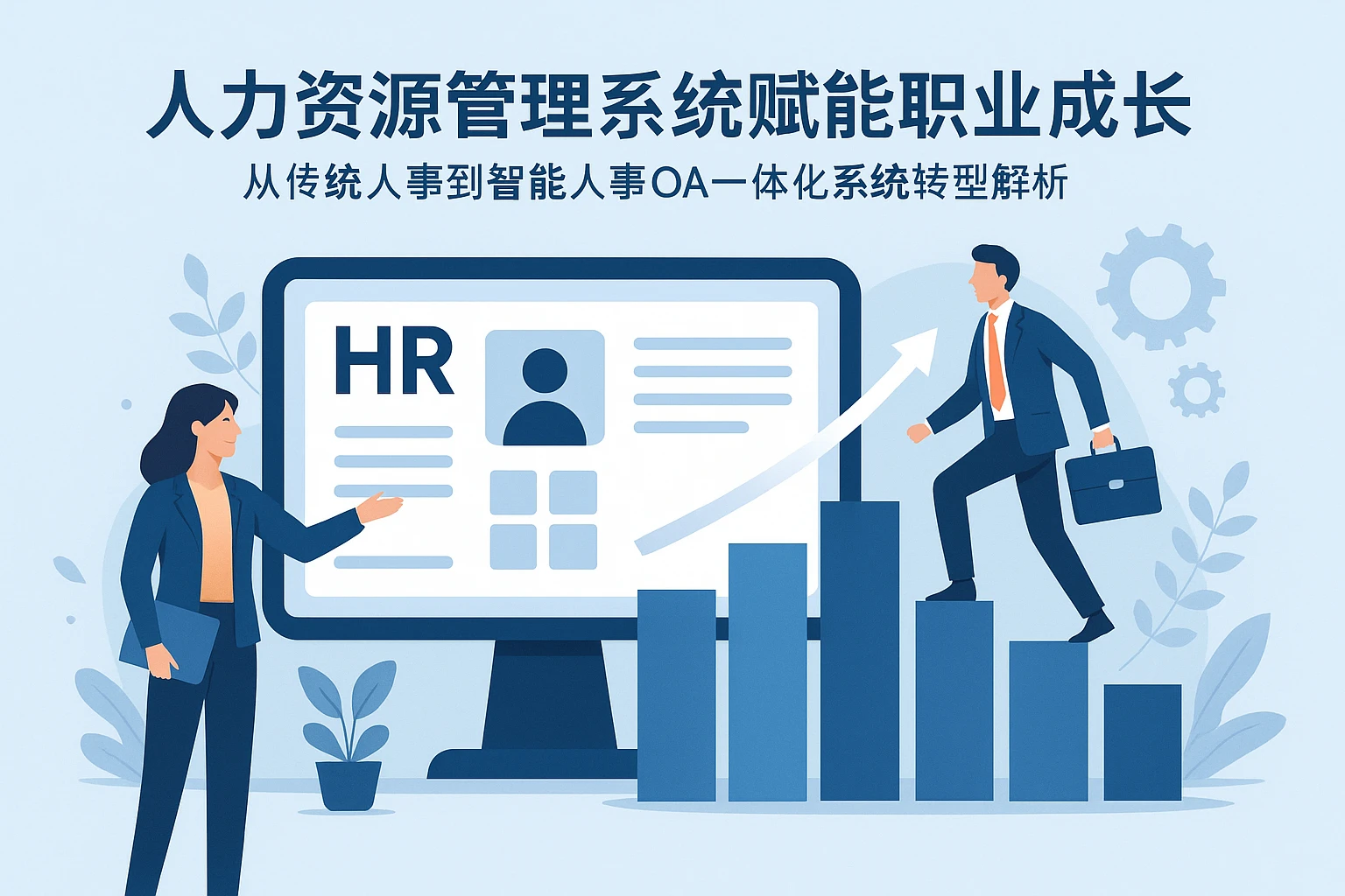 人力资源管理系统赋能职业成长——从传统人事到智能人事OA一体化系统转型解析