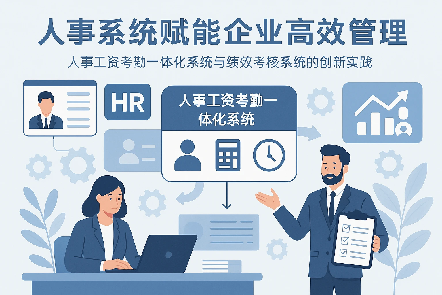 人事系统赋能企业高效管理：人事工资考勤一体化系统与绩效考核系统的创新实践