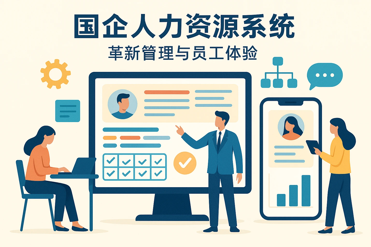 国企人力资源系统：革新管理与员工体验