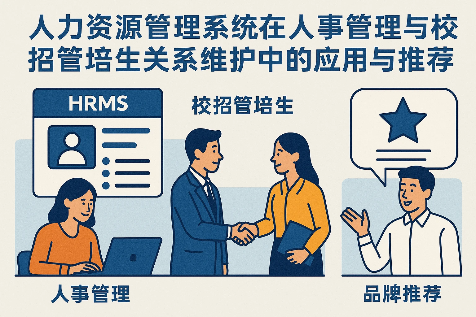 人力资源管理系统在人事管理与校招管培生关系维护中的应用与品牌推荐