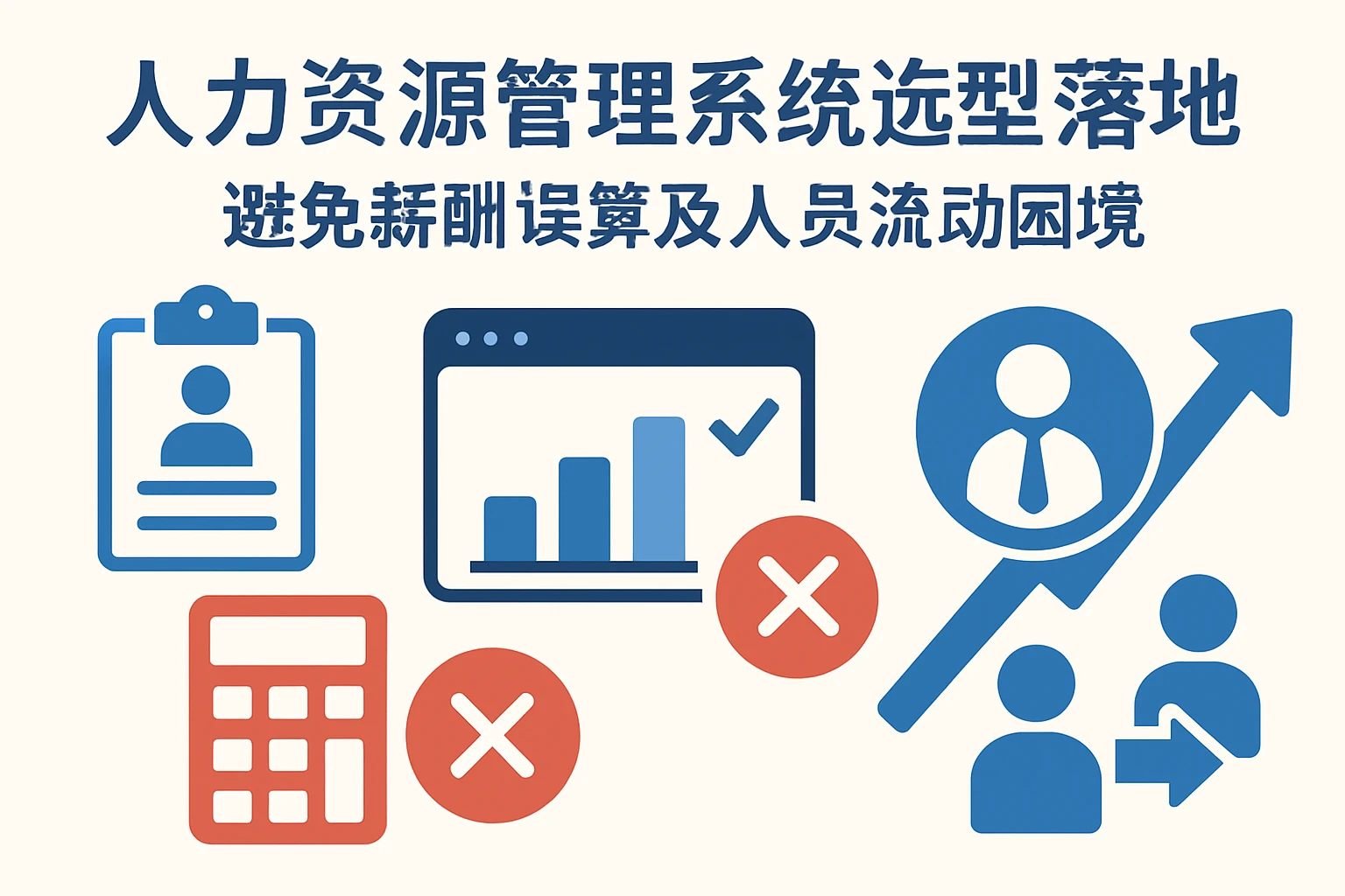 人力资源管理系统选型与落地：避免薪酬误算及人员流动困境