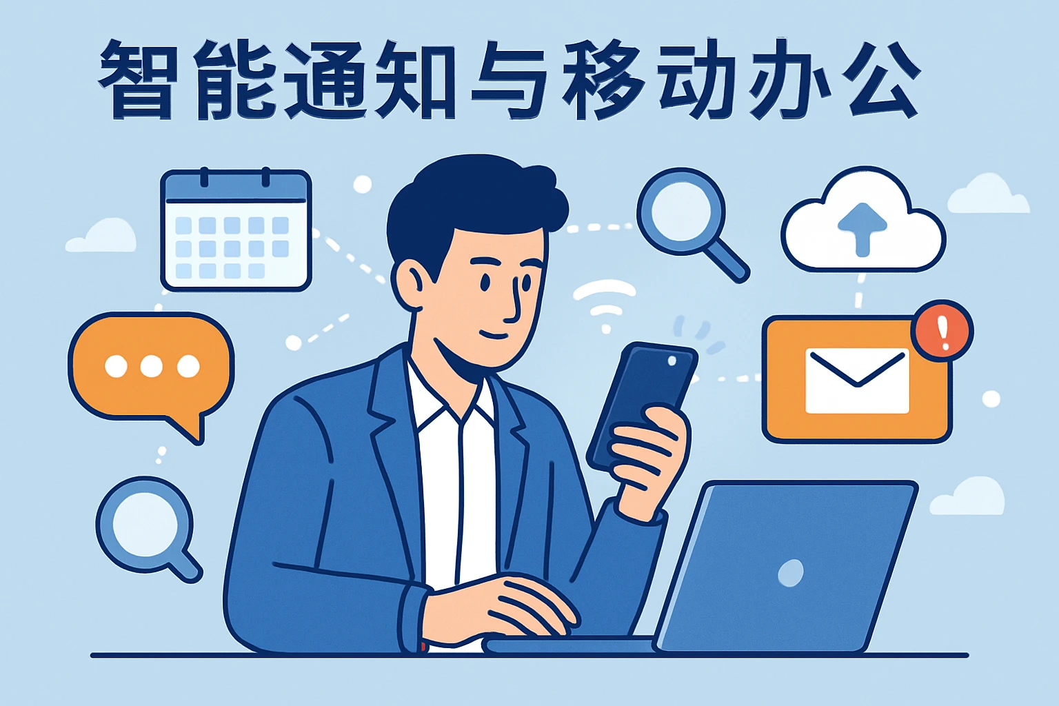 智能通知与移动办公