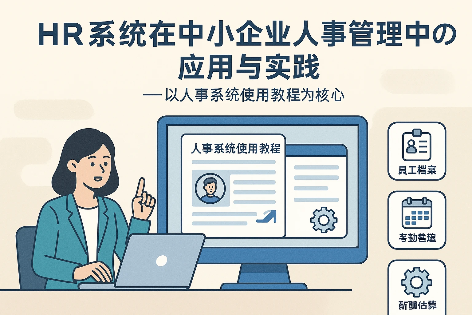 HR系统在中小企业人事管理中的应用与实践——以人事系统使用教程为核心