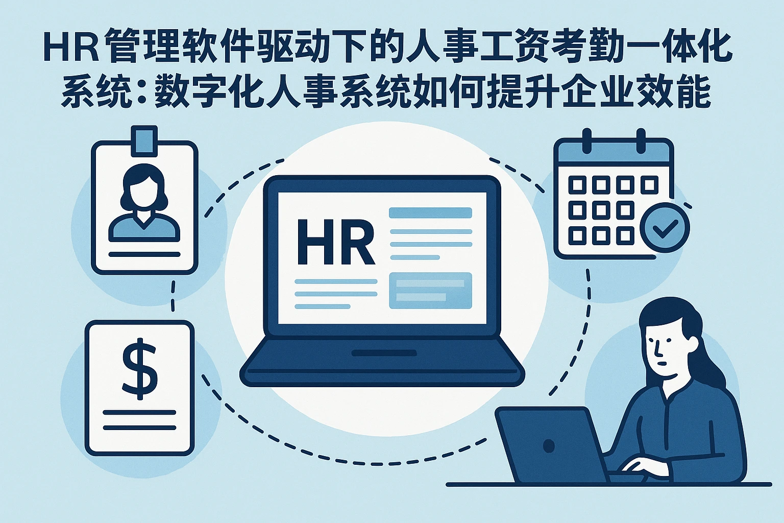 HR管理软件驱动下的人事工资考勤一体化系统：数字化人事系统如何提升企业效能