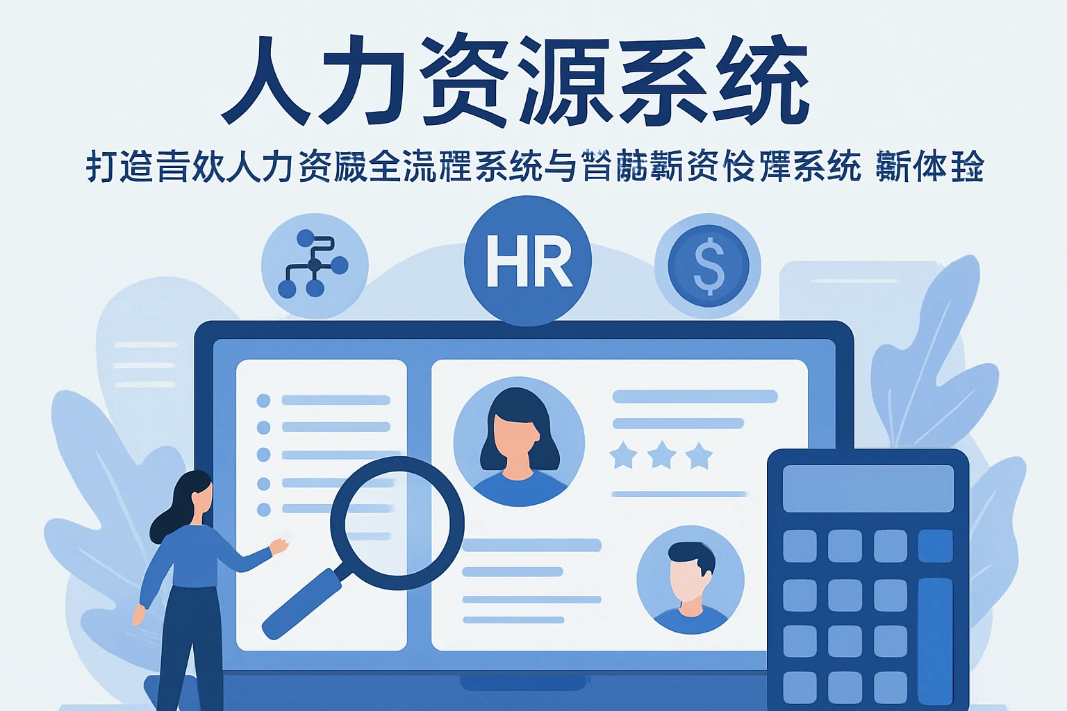 人力资源系统：打造高效人力资源全流程系统与智能薪资核算系统新体验