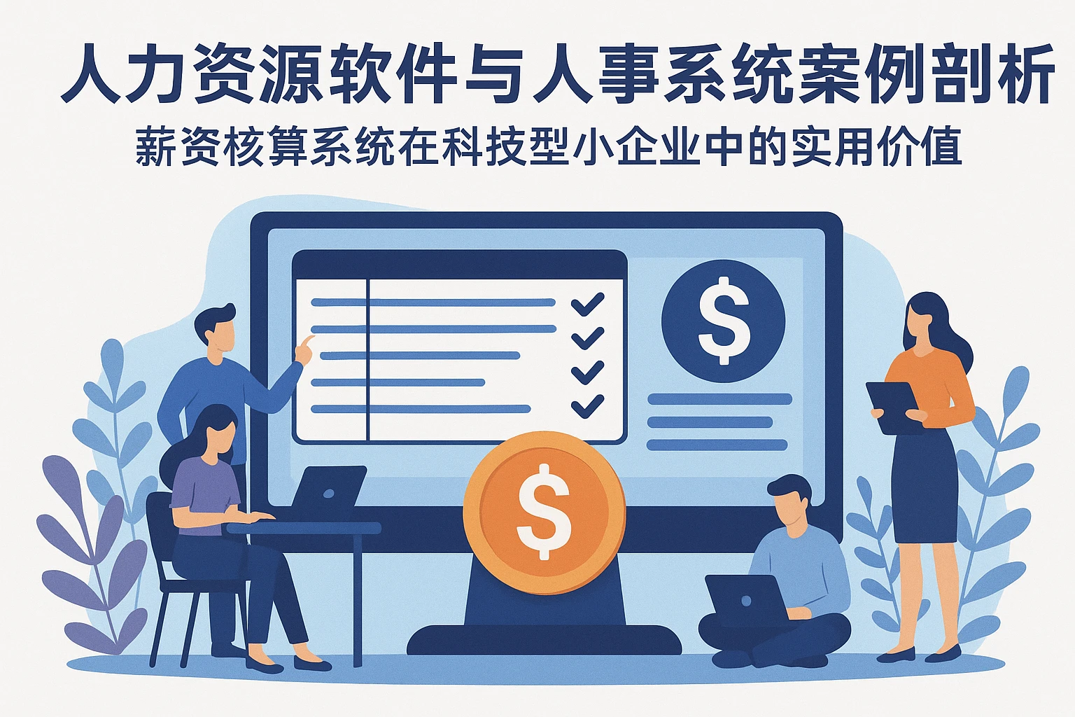 人力资源软件与人事系统案例剖析：薪资核算系统在科技型小企业中的实用价值