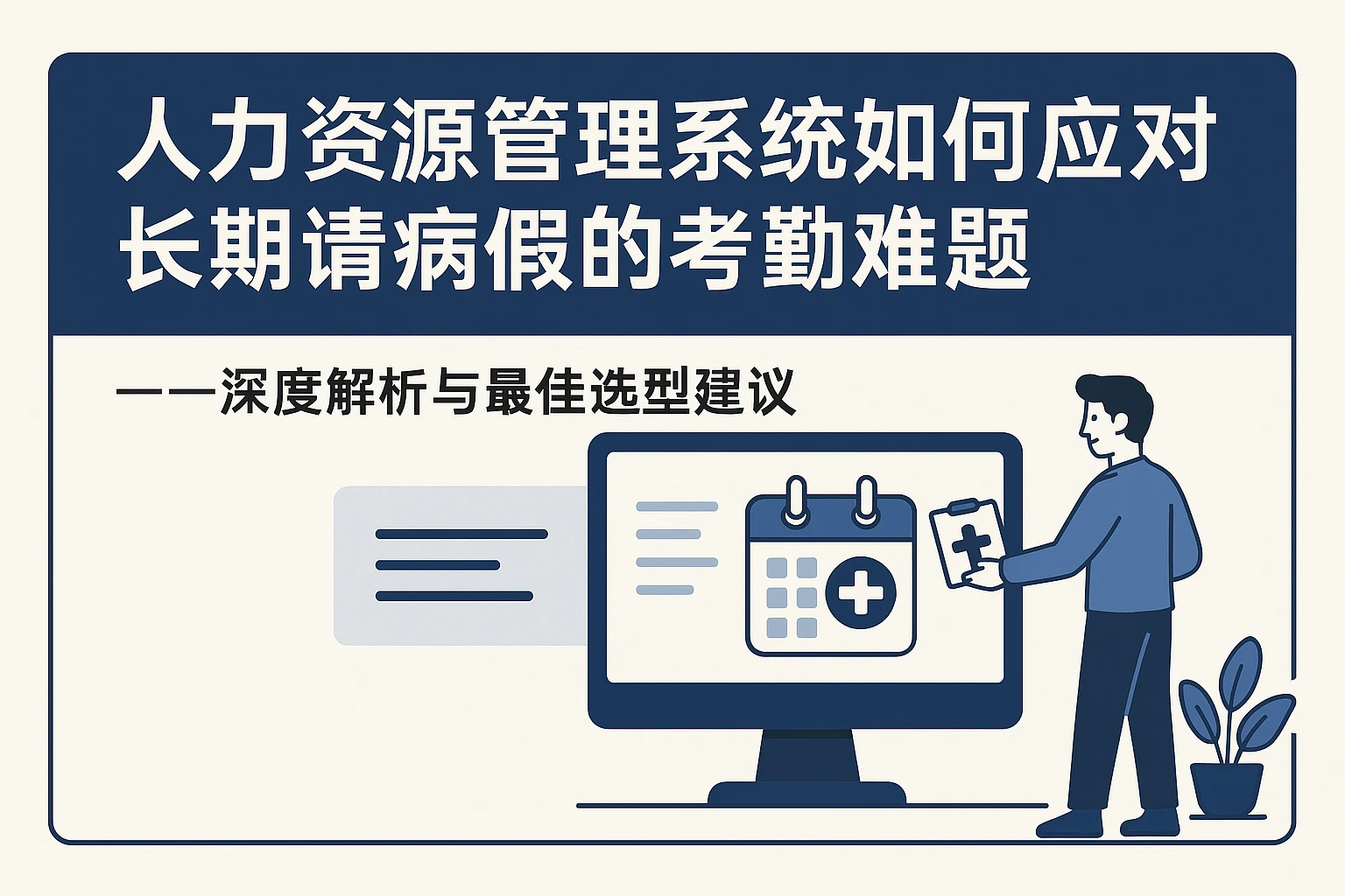 人力资源管理系统如何应对长期请病假的考勤难题——深度解析与最佳选型建议