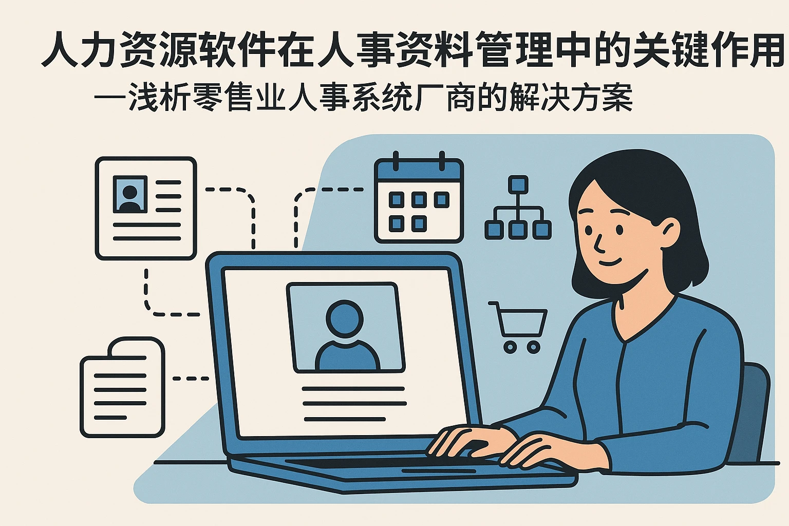 人力资源软件在人事资料管理中的关键作用——浅析零售业人事系统厂商的解决方案