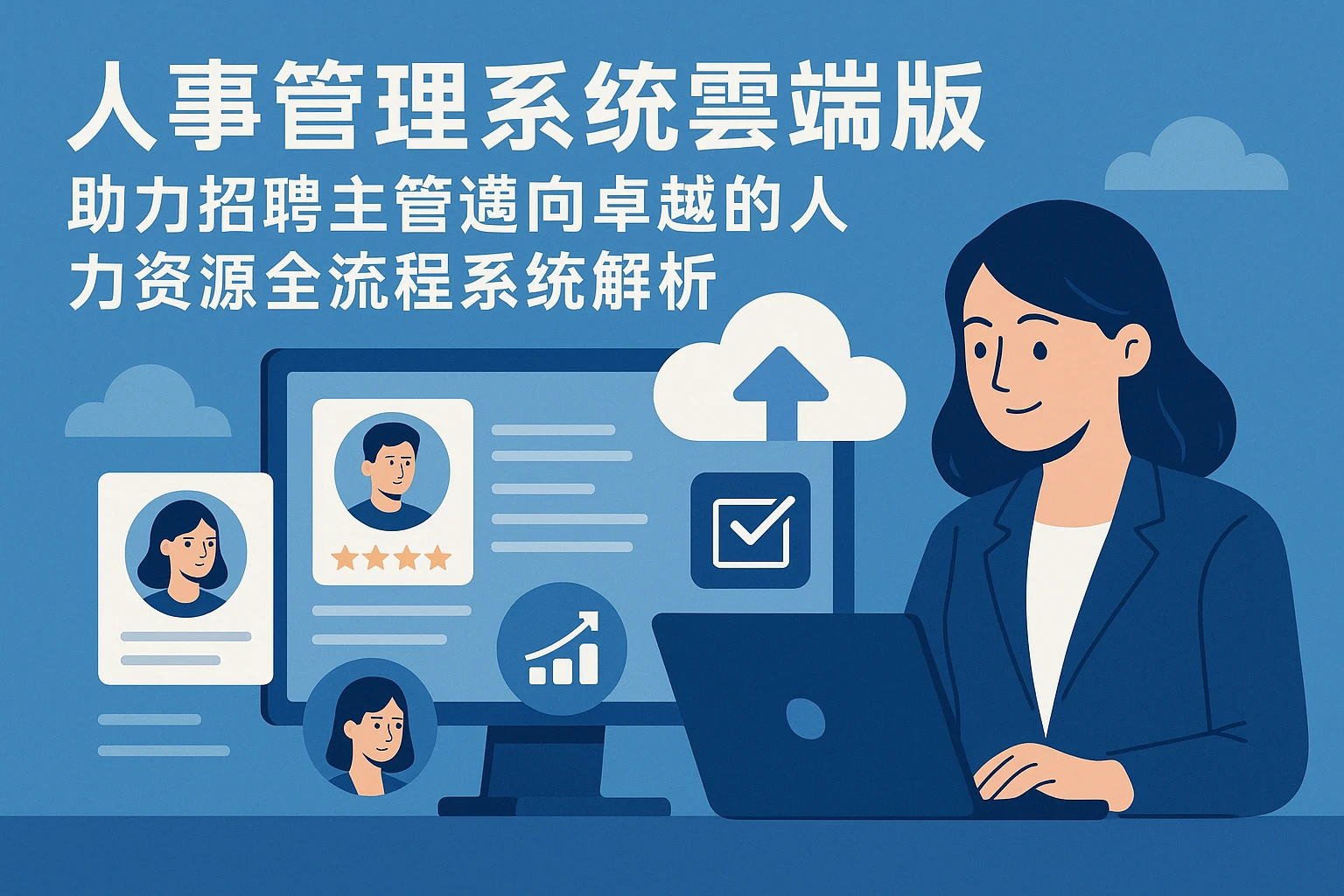人事管理系统云端版：助力招聘主管迈向卓越的人力资源全流程系统解析