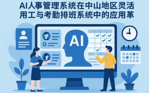 AI人事管理系统在中山地区灵活用工与考勤排班系统中的应用革新