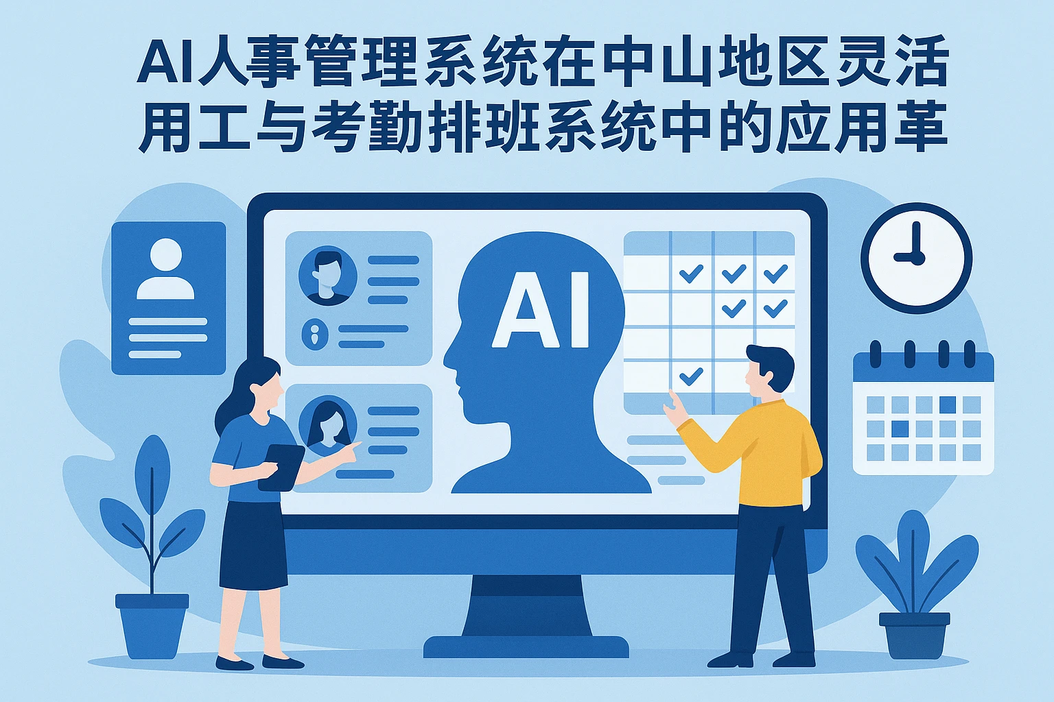 AI人事管理系统在中山地区灵活用工与考勤排班系统中的应用革新