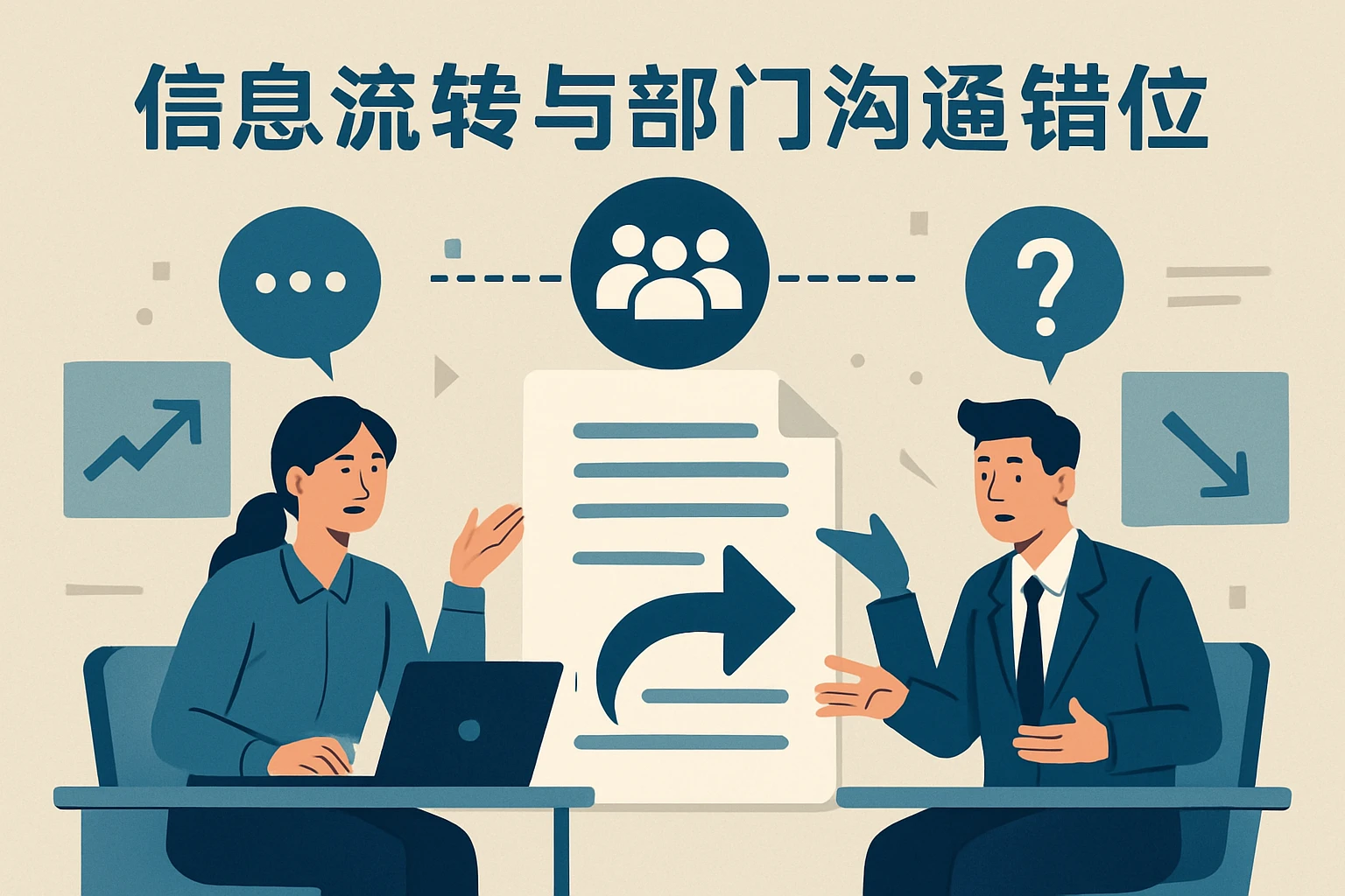 信息流转与部门沟通错位