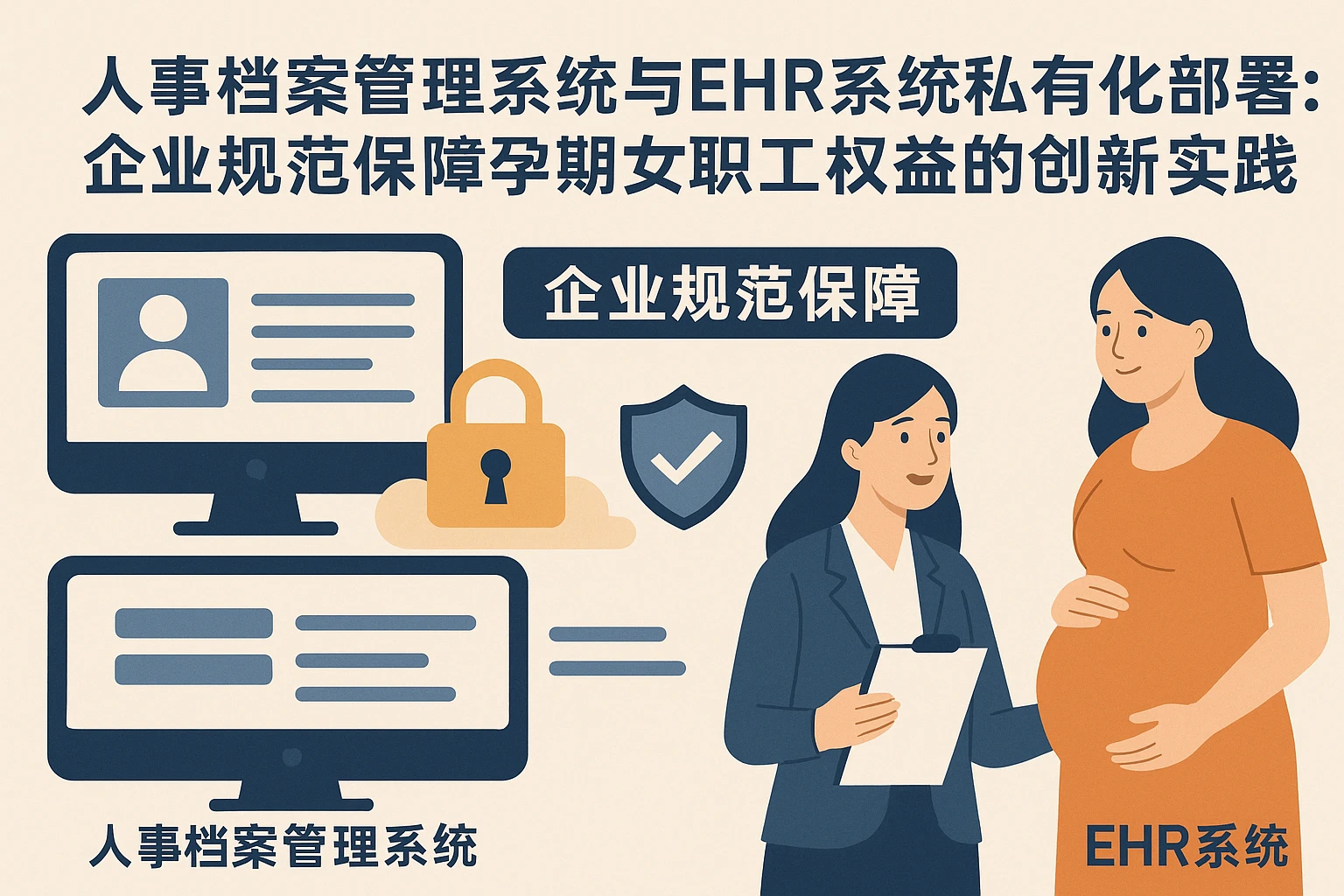 人事档案管理系统与EHR系统私有化部署：企业规范保障孕期女职工权益的创新实践