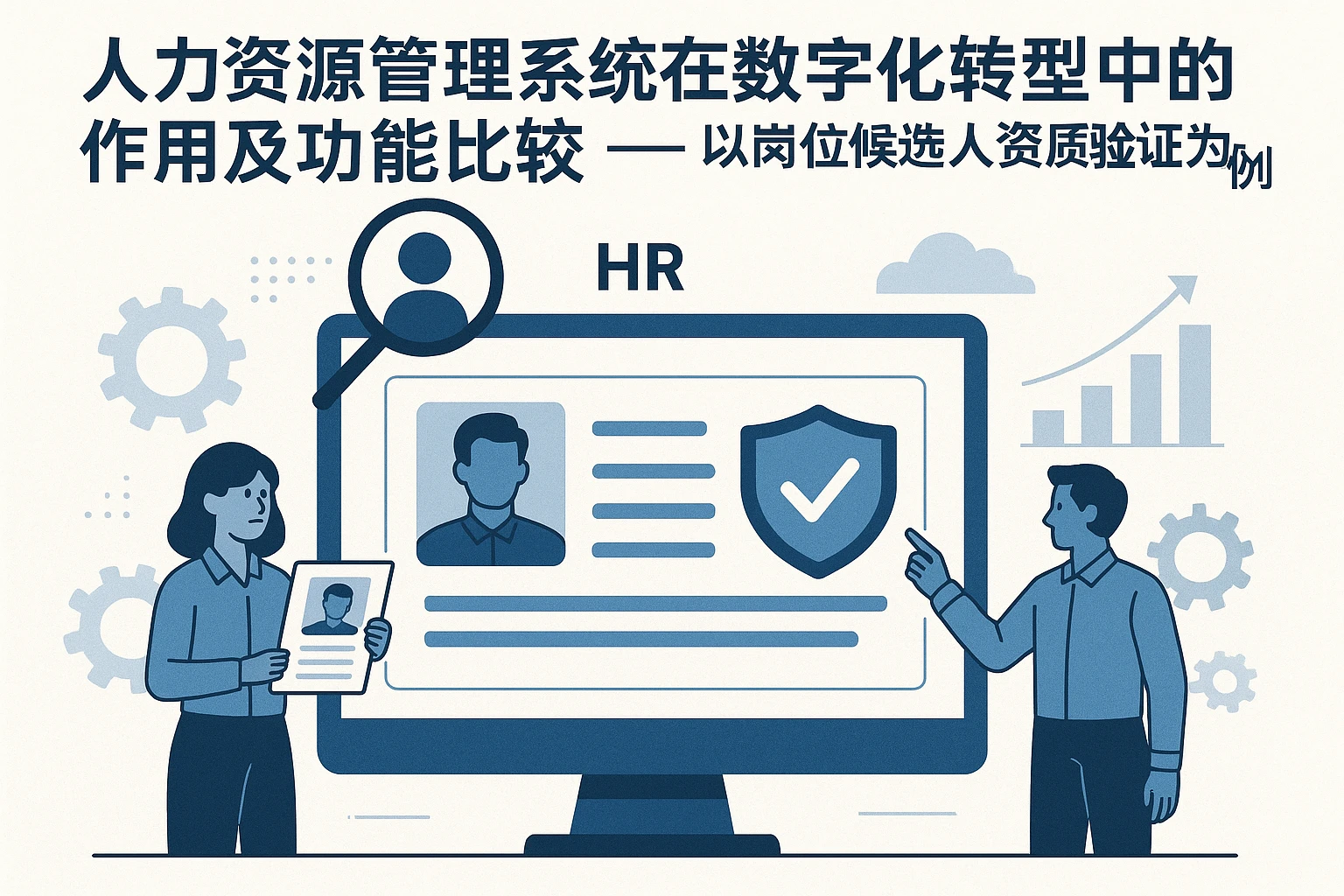 人力资源管理系统在数字化转型中的作用及功能比较 —— 以岗位候选人资质验证为例