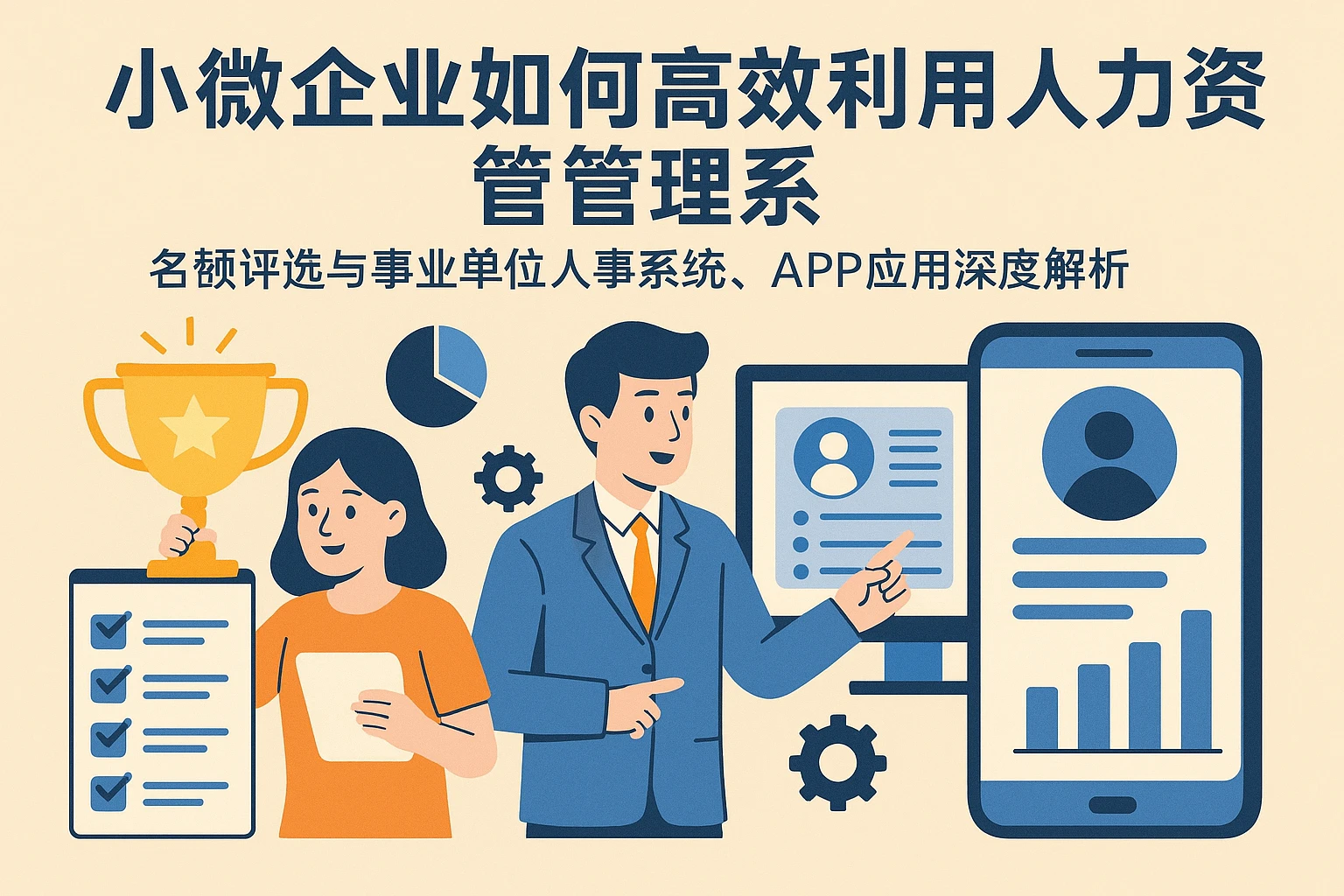 小微企业如何高效利用人力资源管理系统：名额评选与事业单位人事系统、APP应用深度解析