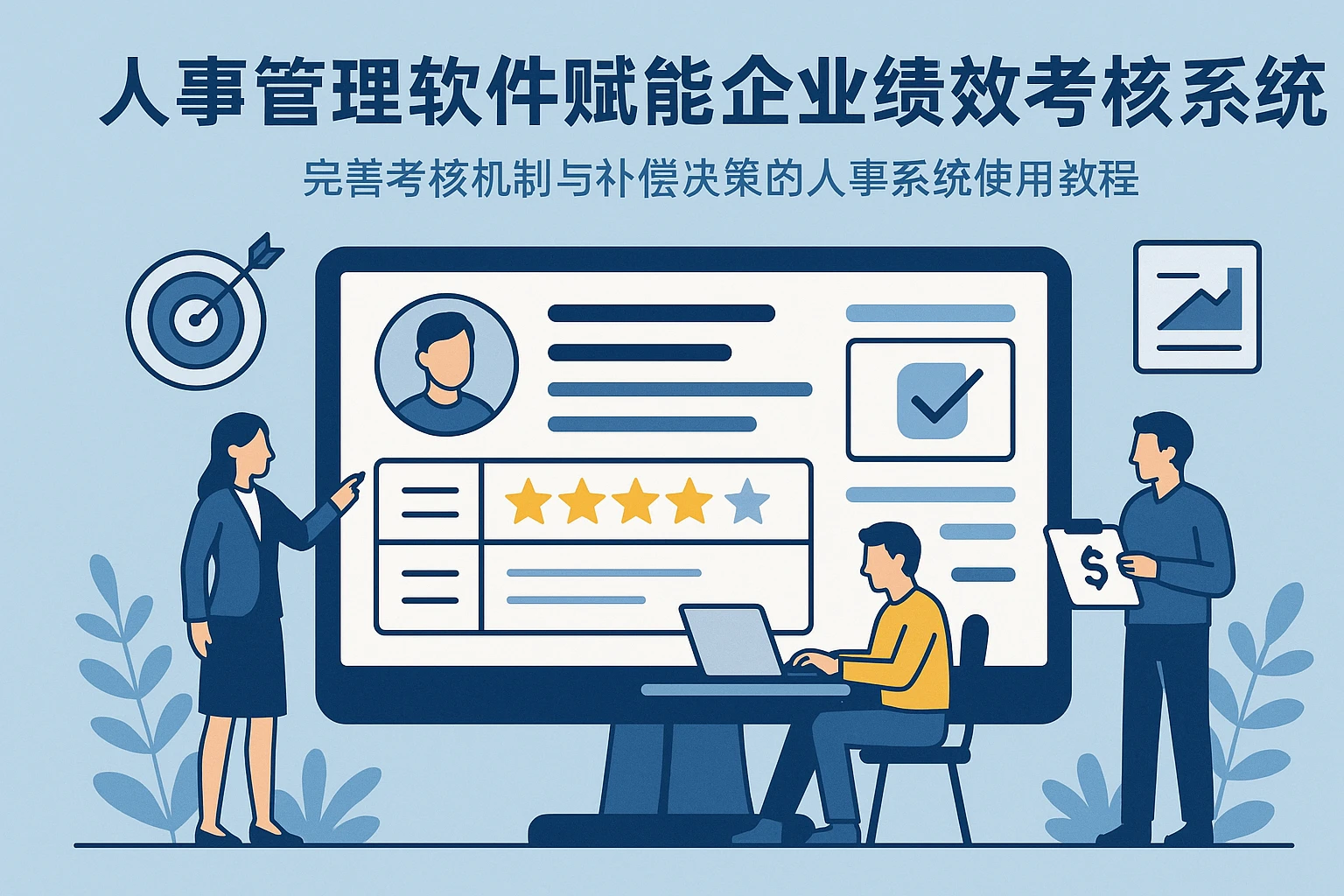 人事管理软件赋能企业绩效考核系统：完善考核机制与补偿决策的人事系统使用教程