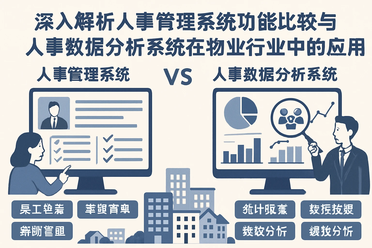 深入解析人事管理系统功能比较与人事数据分析系统在物业行业中的应用