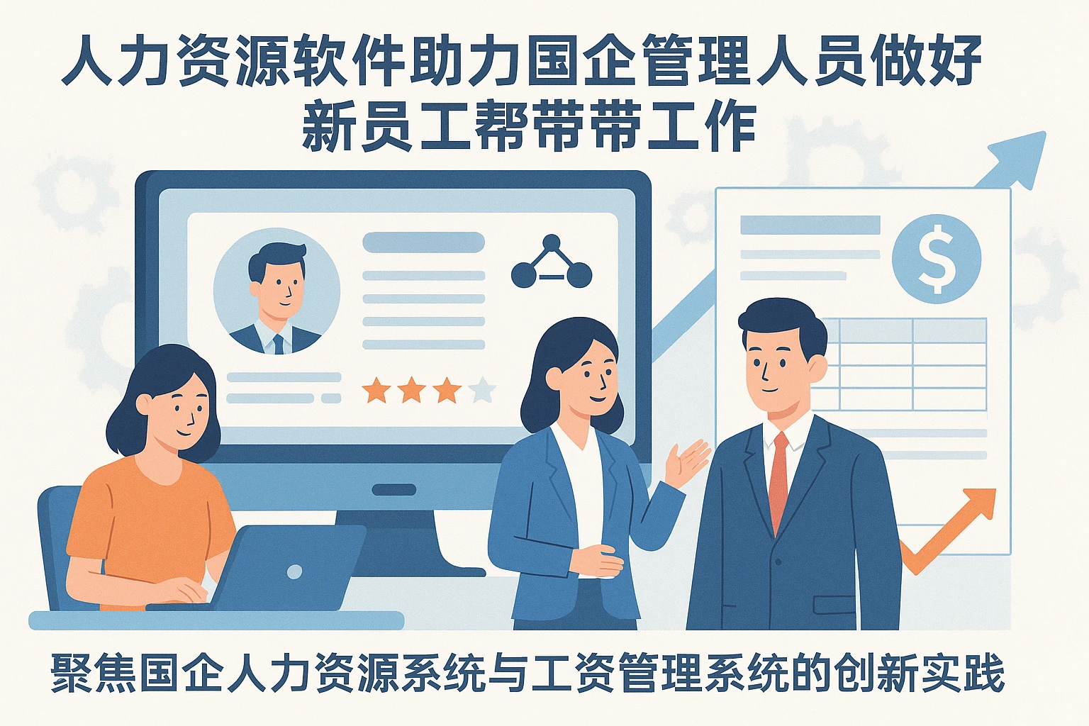 人力资源软件助力国企管理人员做好新员工帮带工作——聚焦国企人力资源系统与工资管理系统的创新实践