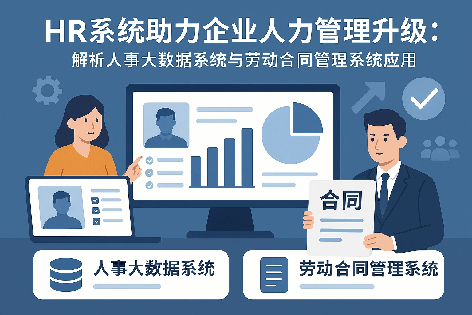 HR系统助力企业人力管理升级：解析人事大数据系统与劳动合同管理系统应用