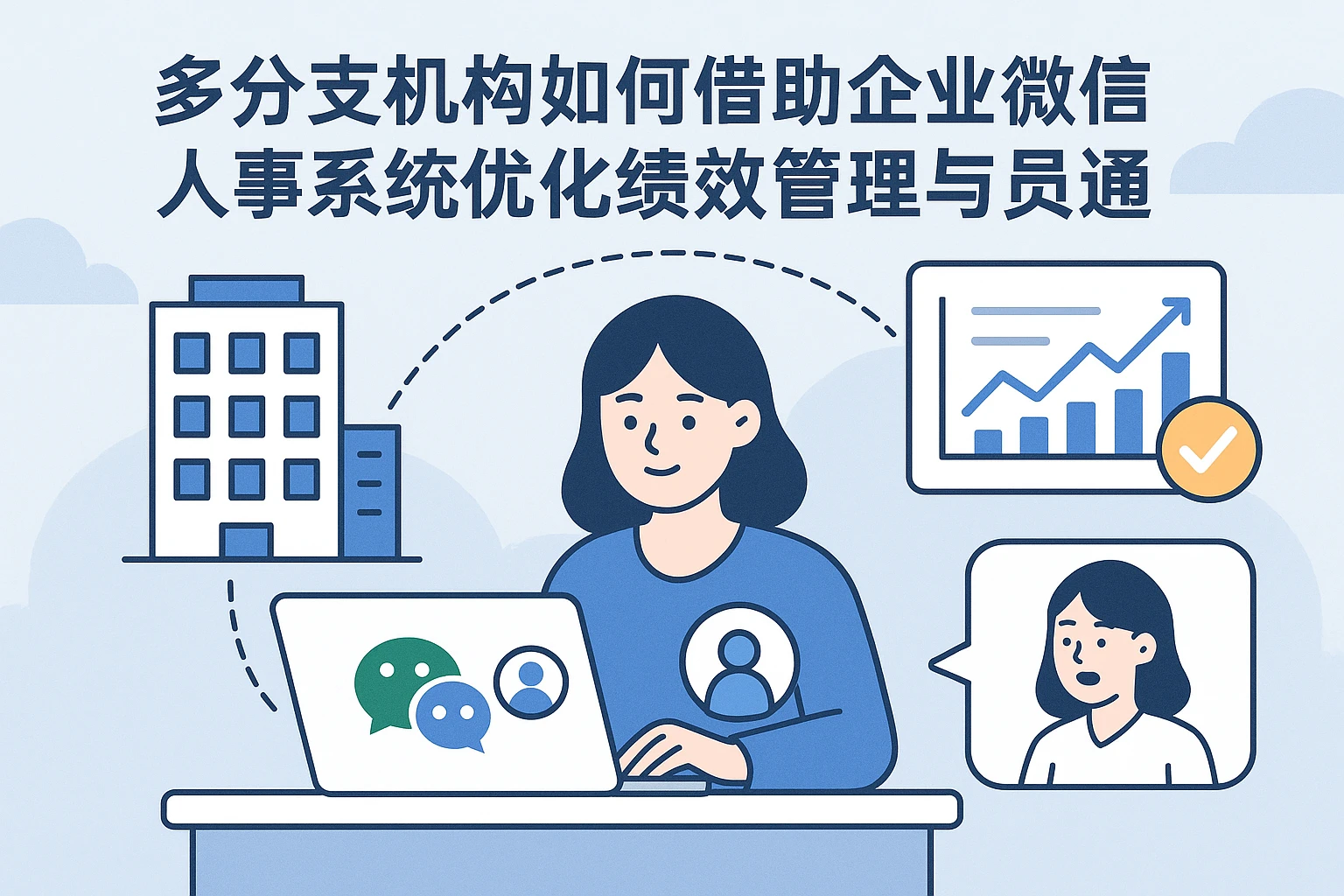 多分支机构如何借助企业微信人事系统优化绩效管理与员工沟通