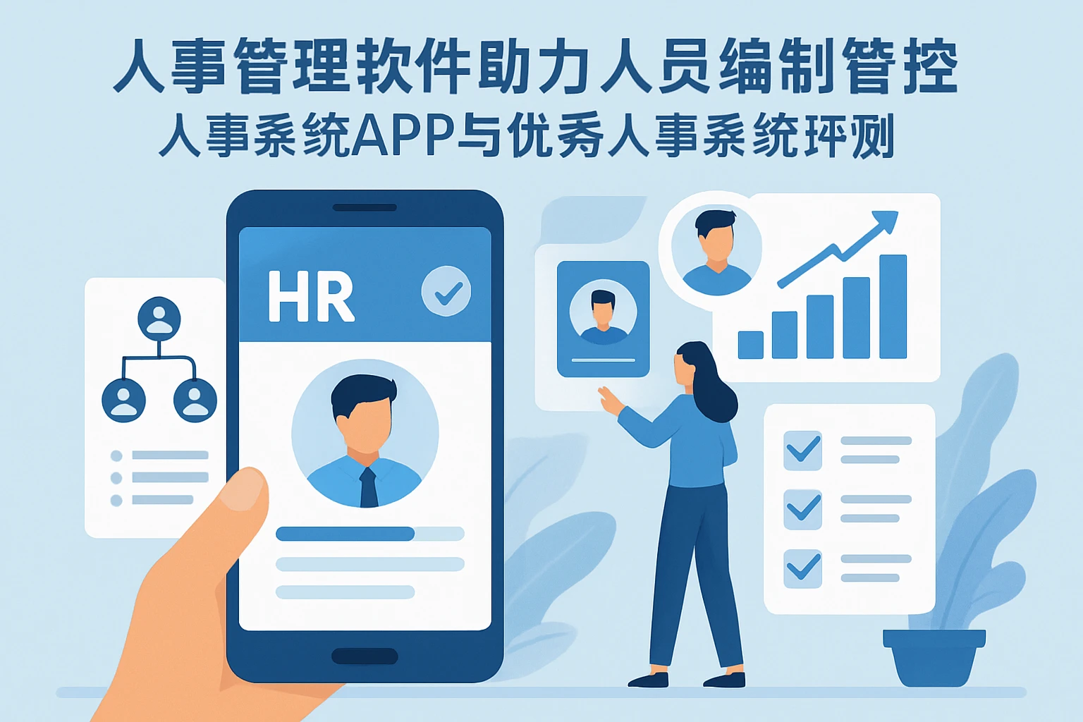 人事管理软件助力人员编制管控：人事系统APP与优秀人事系统评测