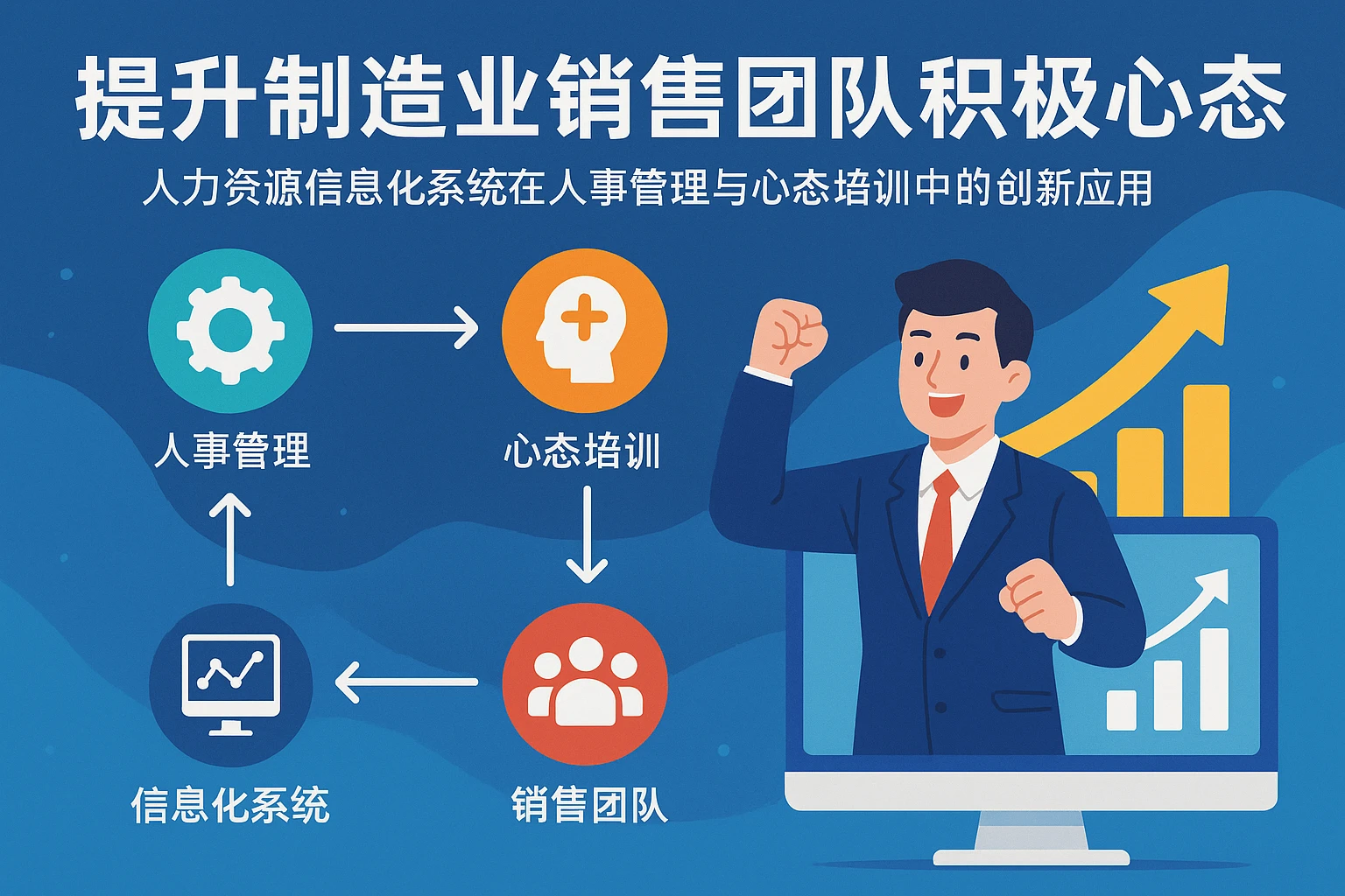 提升制造业销售团队积极心态——人力资源信息化系统在人事管理与心态培训中的创新应用
