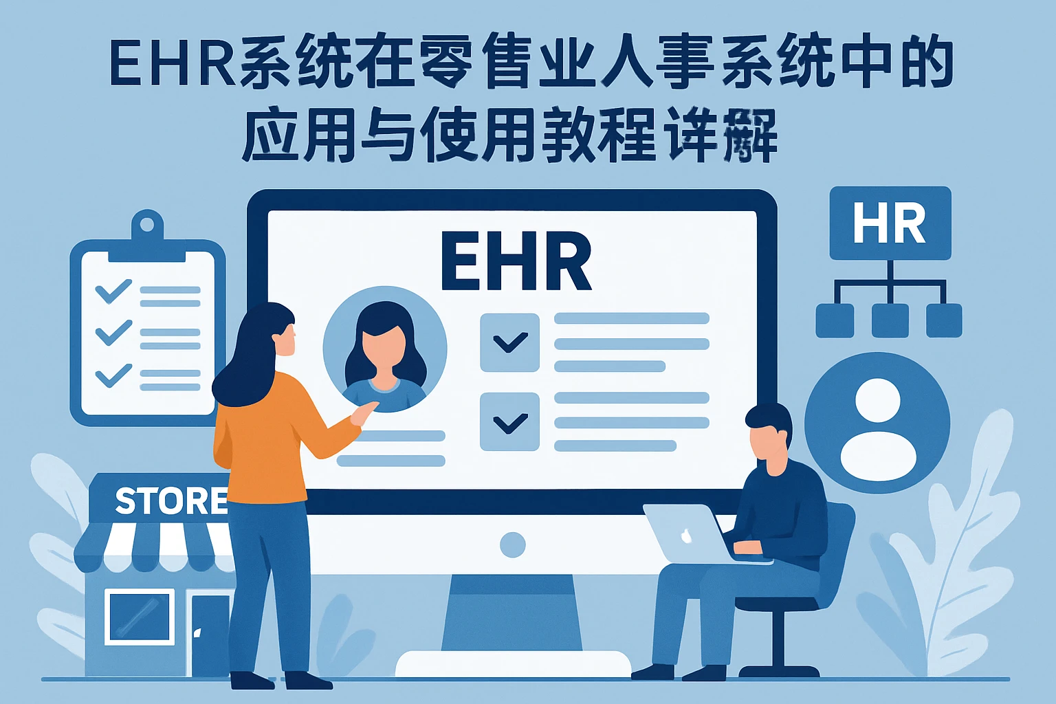 EHR系统在零售业人事系统中的应用与使用教程详解