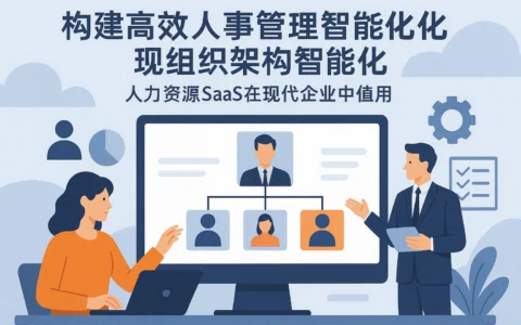 构建高效人事管理系统，实现组织架构智能化——人力资源SaaS在现代企业中的应用与价值