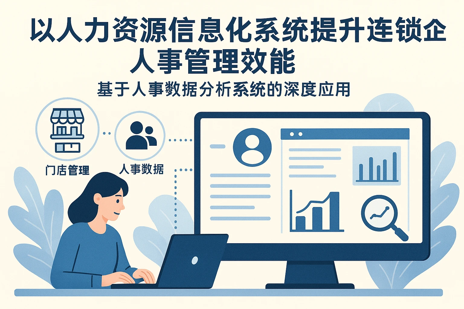 以人力资源信息化系统提升连锁企业人事管理效能——基于人事数据分析系统的深度应用