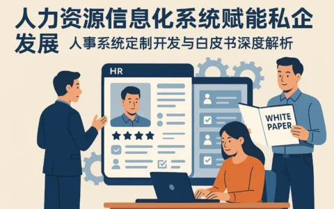 人力资源信息化系统赋能私企发展：人事系统定制开发与白皮书深度解析