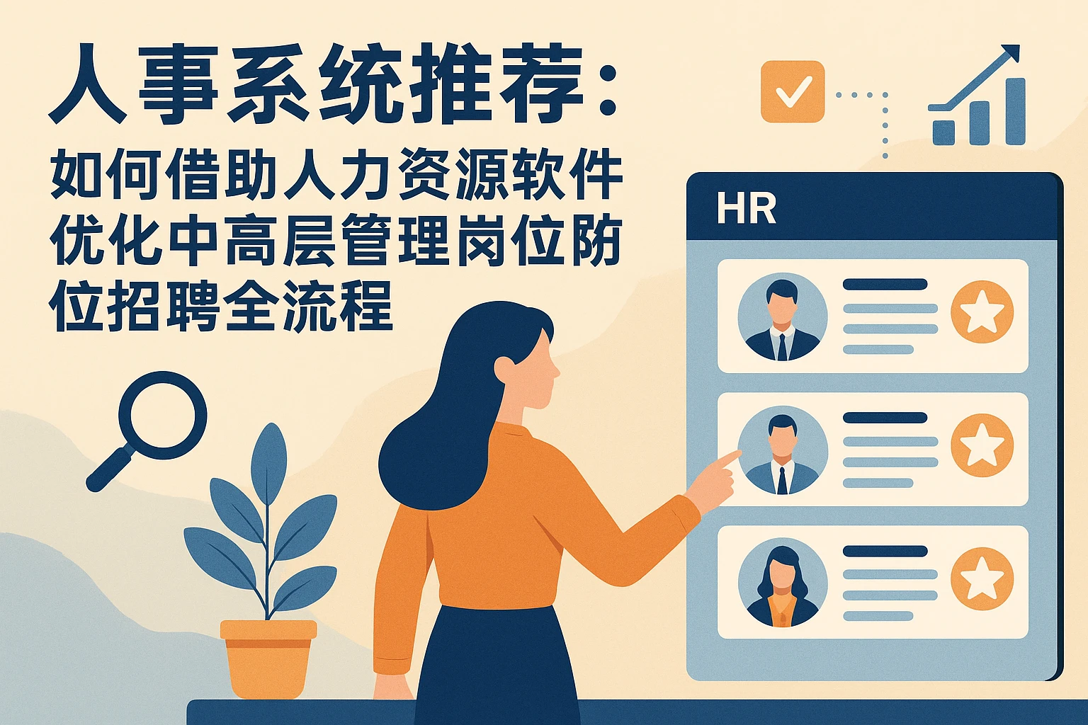 人事系统推荐：如何借助人力资源软件优化中高层管理岗位招聘全流程