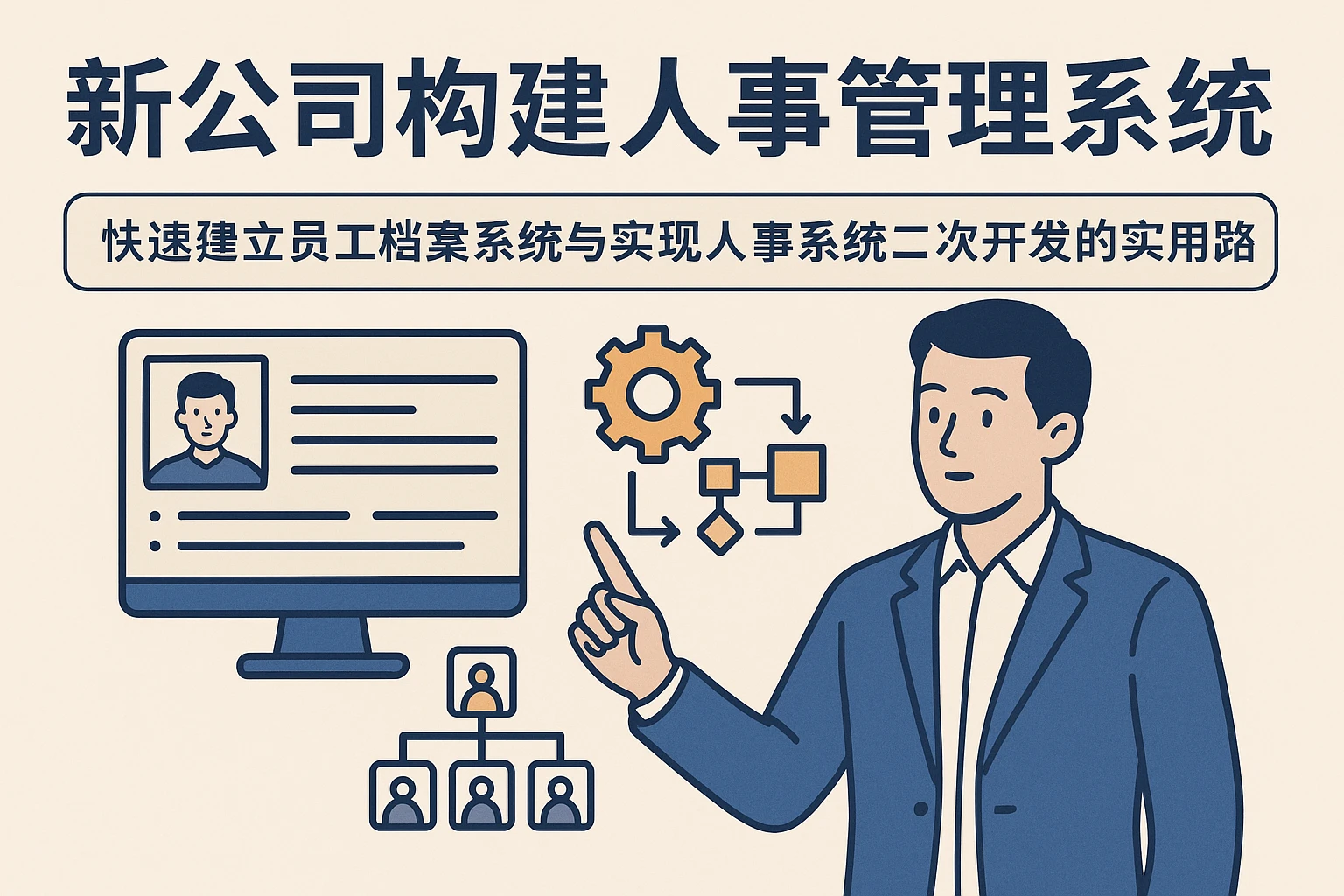 新公司构建人事管理系统:快速建立员工档案系统与实现人事系统二次开发的实用路径