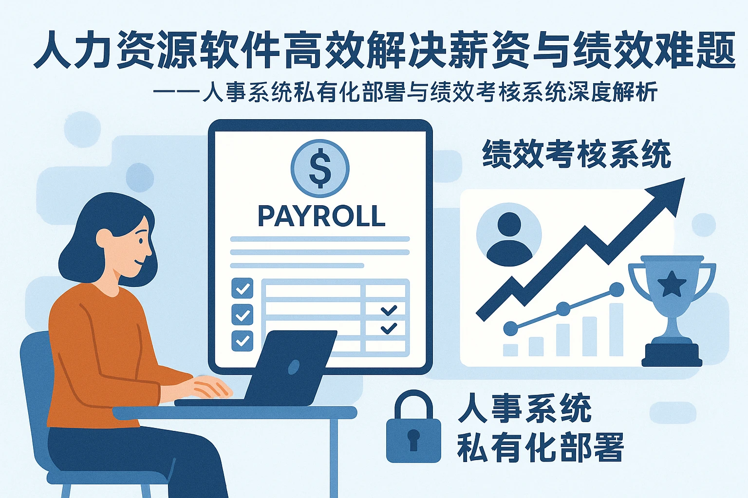 人力资源软件高效解决薪资与绩效难题——人事系统私有化部署与绩效考核系统深度解析