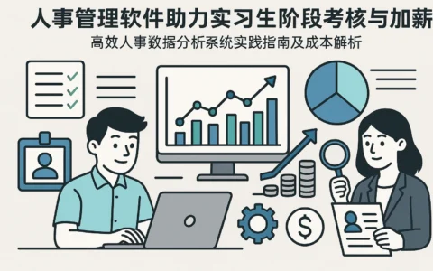 人事管理软件助力实习生阶段考核与加薪——高效人事数据分析系统实践指南及成本解析