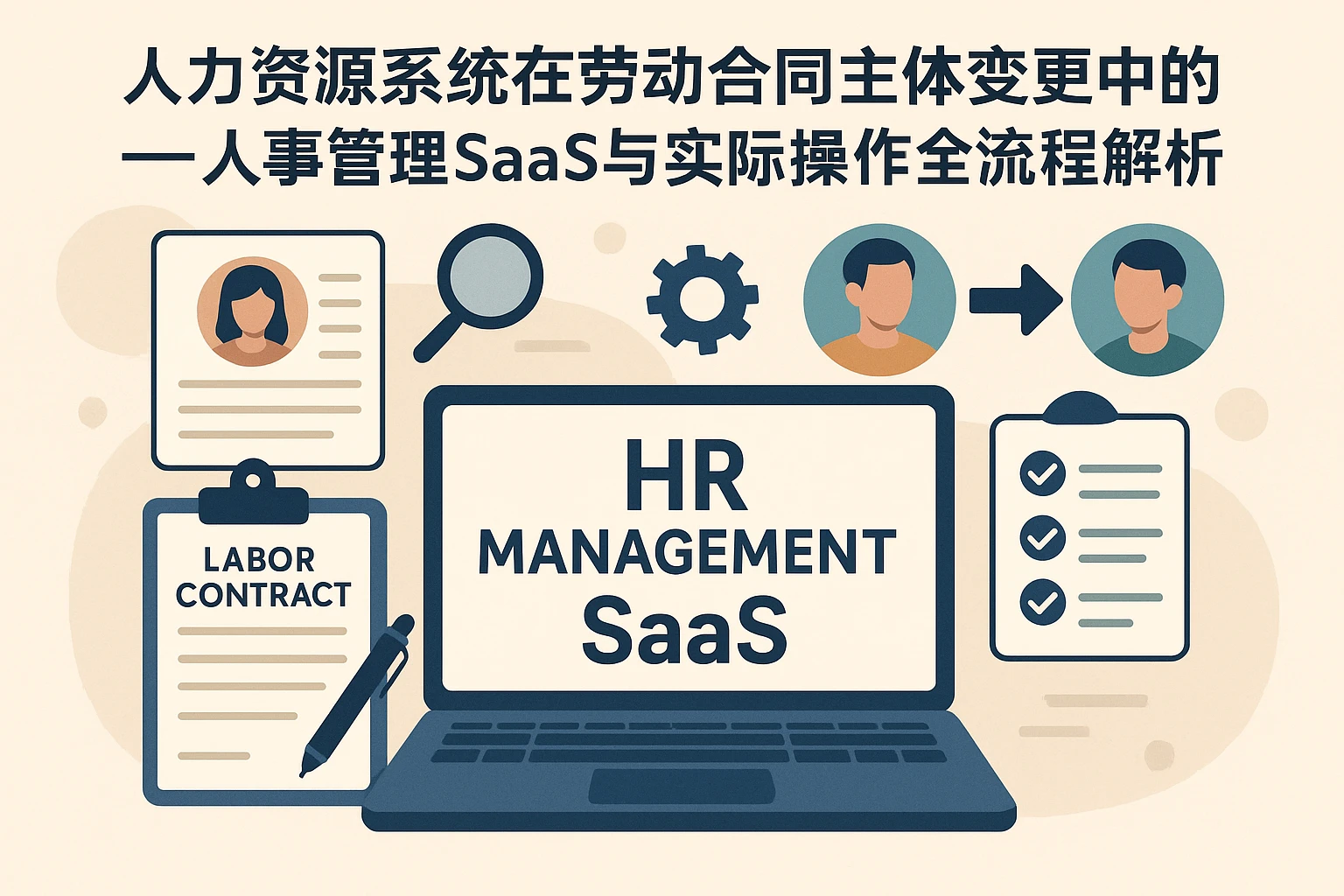 人力资源系统在劳动合同主体变更中的应用——人事管理SaaS与实际操作全流程解析