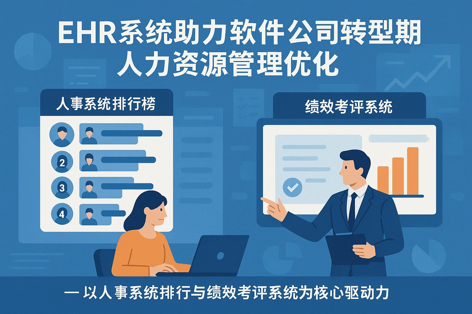 EHR系统助力软件公司转型期人力资源管理优化——以人事系统排行榜与绩效考评系统为核心驱动力