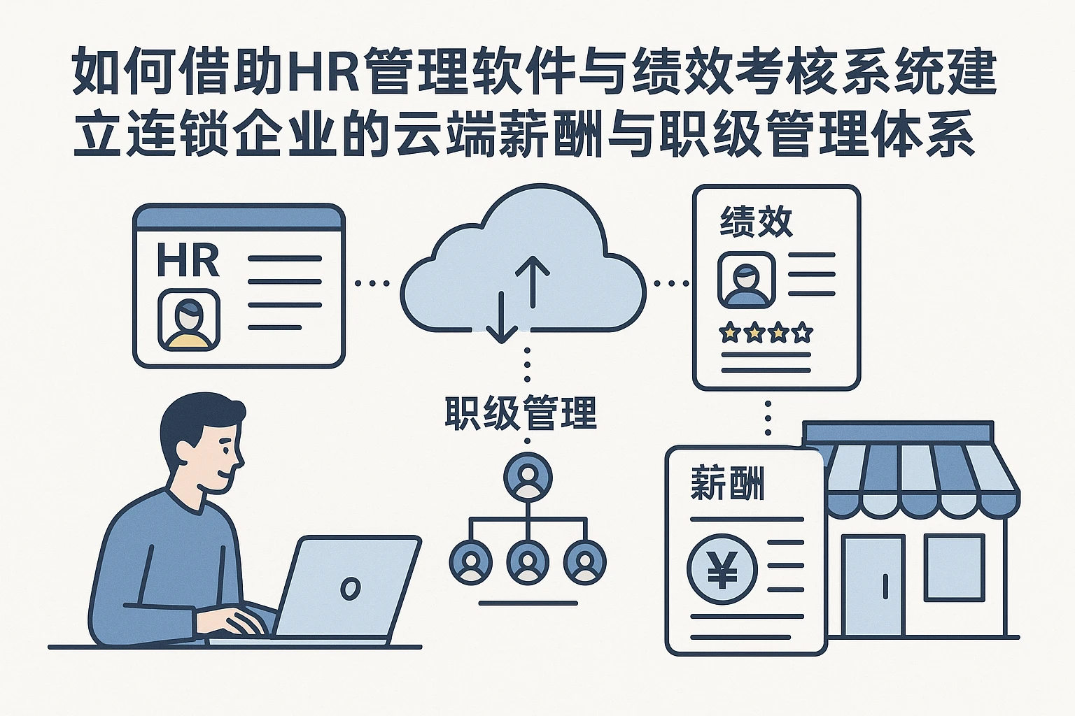 如何借助HR管理软件与绩效考核系统建立连锁企业的云端薪酬与职级管理体系