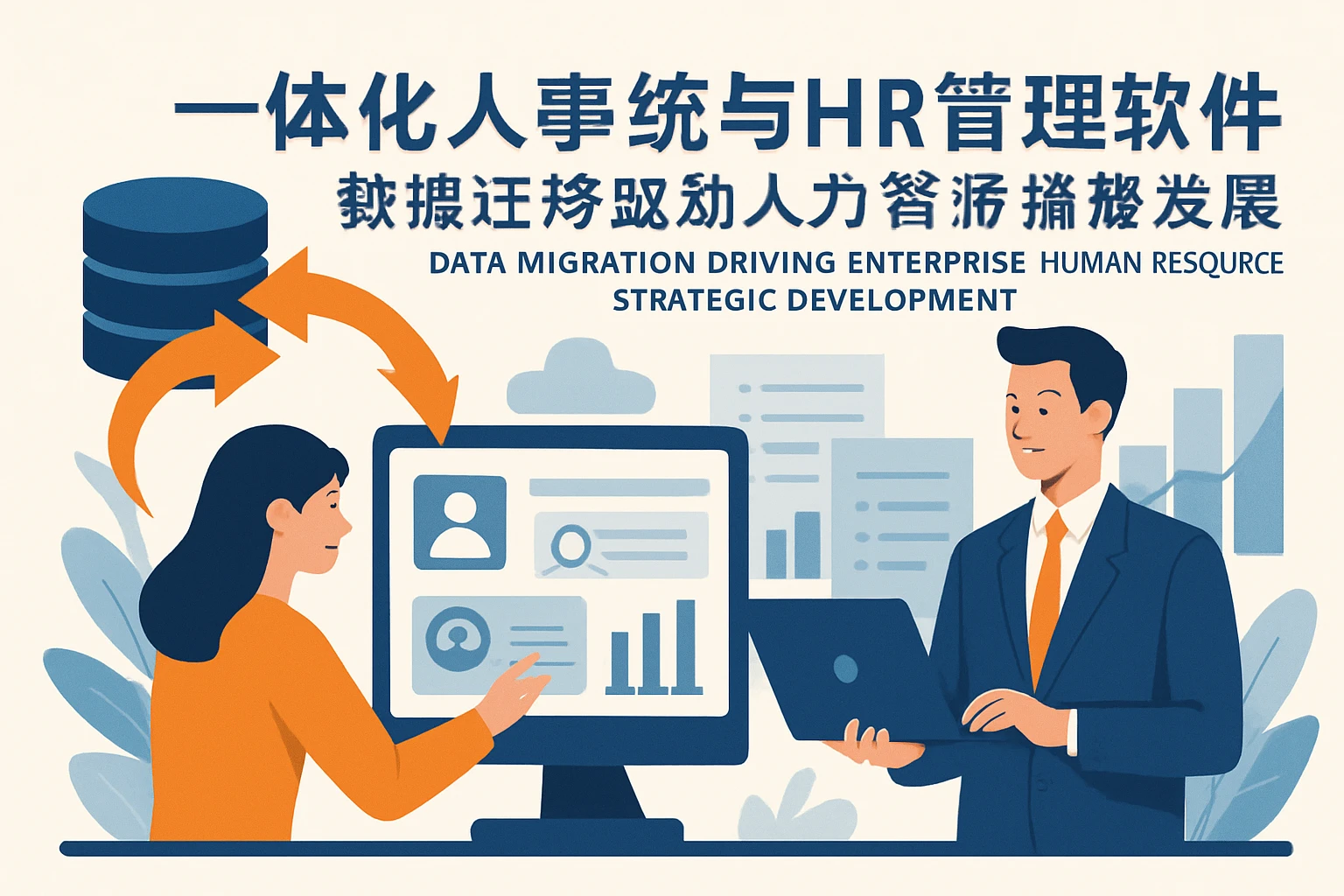 一体化人事系统与HR管理软件：数据迁移驱动企业人力资源战略发展