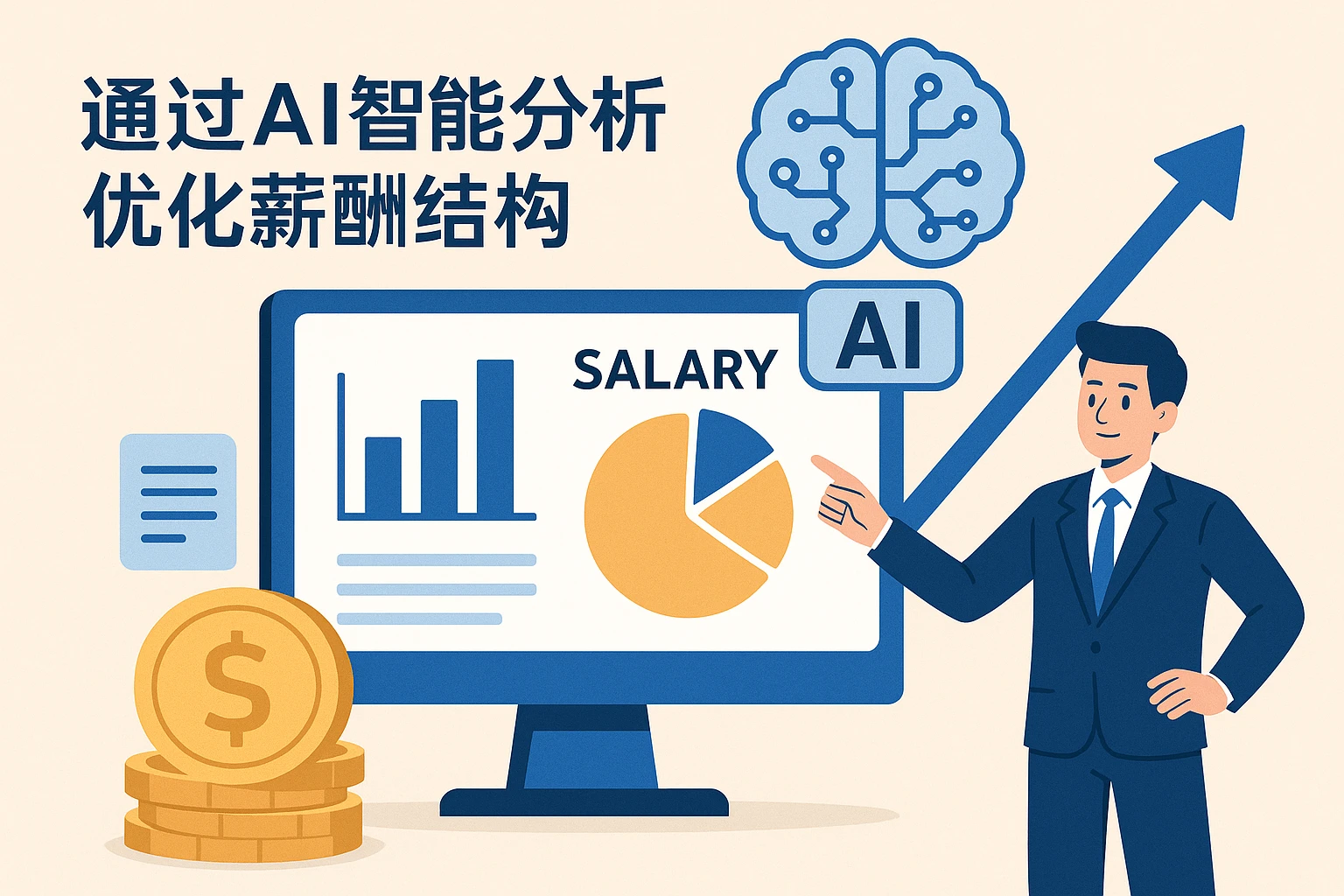 通过AI智能分析优化薪酬结构
