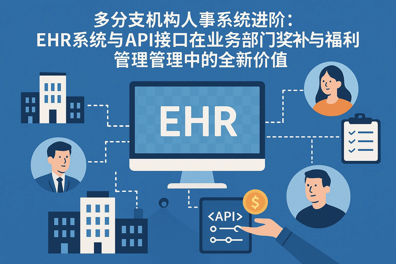 多分支机构人事系统进阶：EHR系统与API接口在业务部门奖补与福利管理中的全新价值