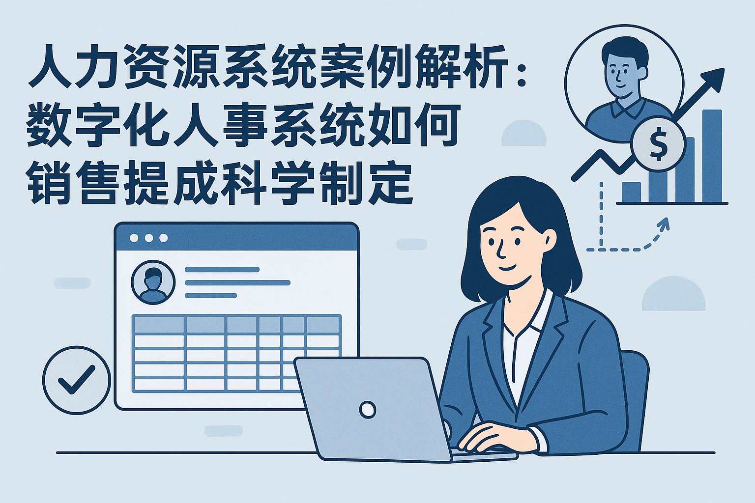 人力资源系统案例解析：数字化人事系统如何助力销售提成科学制定