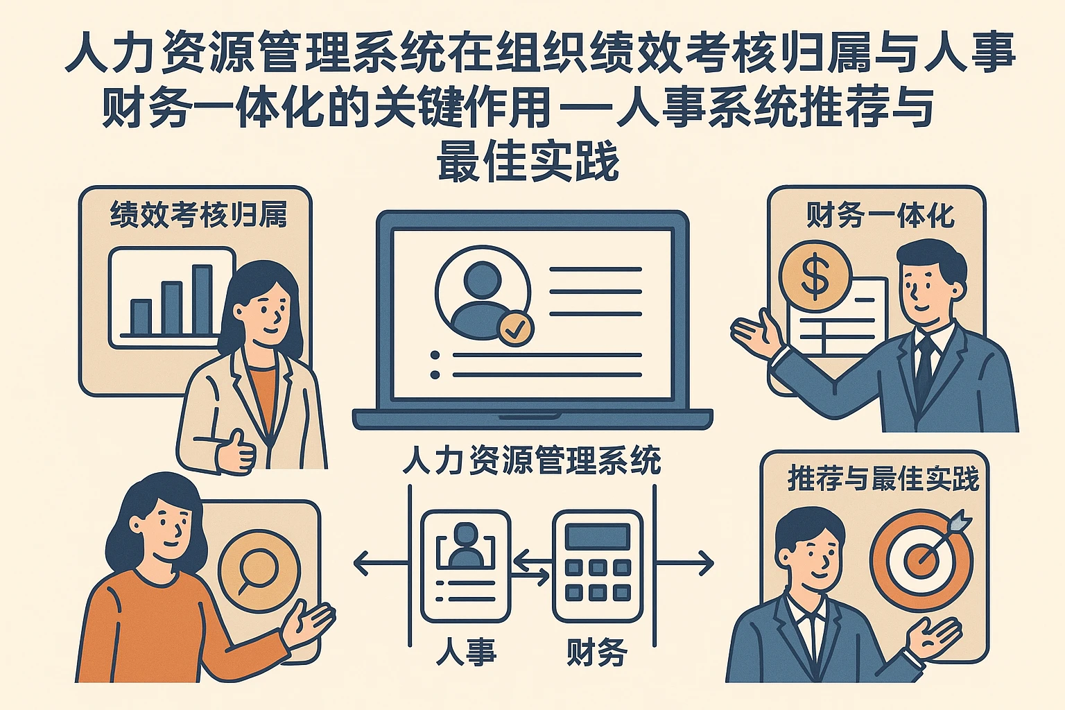 人力资源管理系统在组织绩效考核归属与人事财务一体化的关键作用——人事系统推荐与最佳实践