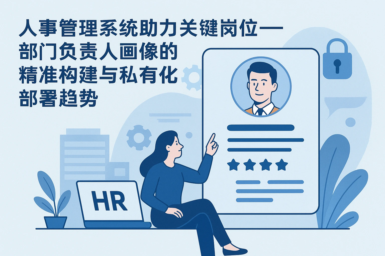 人事管理系统助力关键岗位——部门负责人画像的精准构建与私有化部署趋势