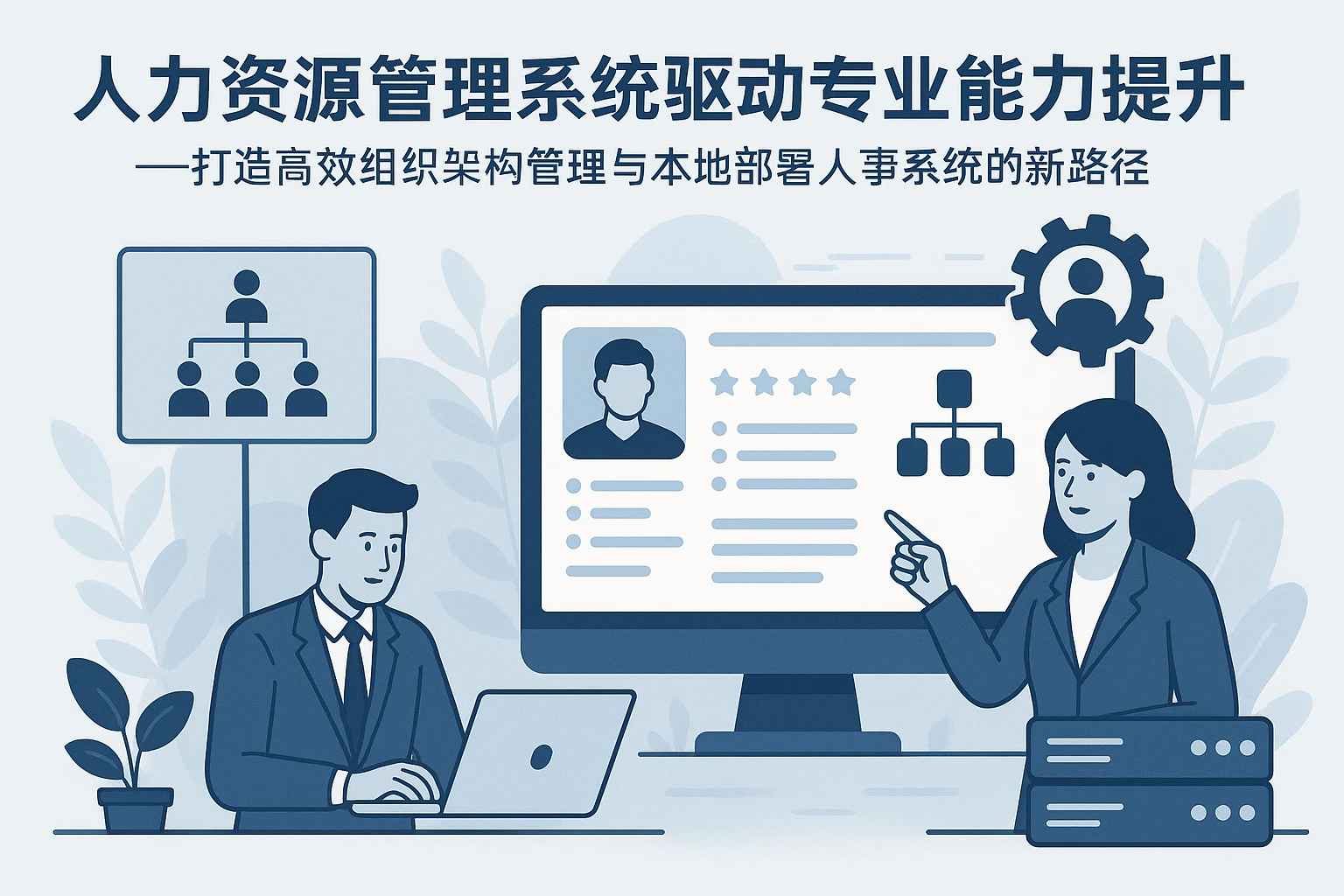 人力资源管理系统驱动专业能力提升——打造高效组织架构管理与本地部署人事系统的新路径