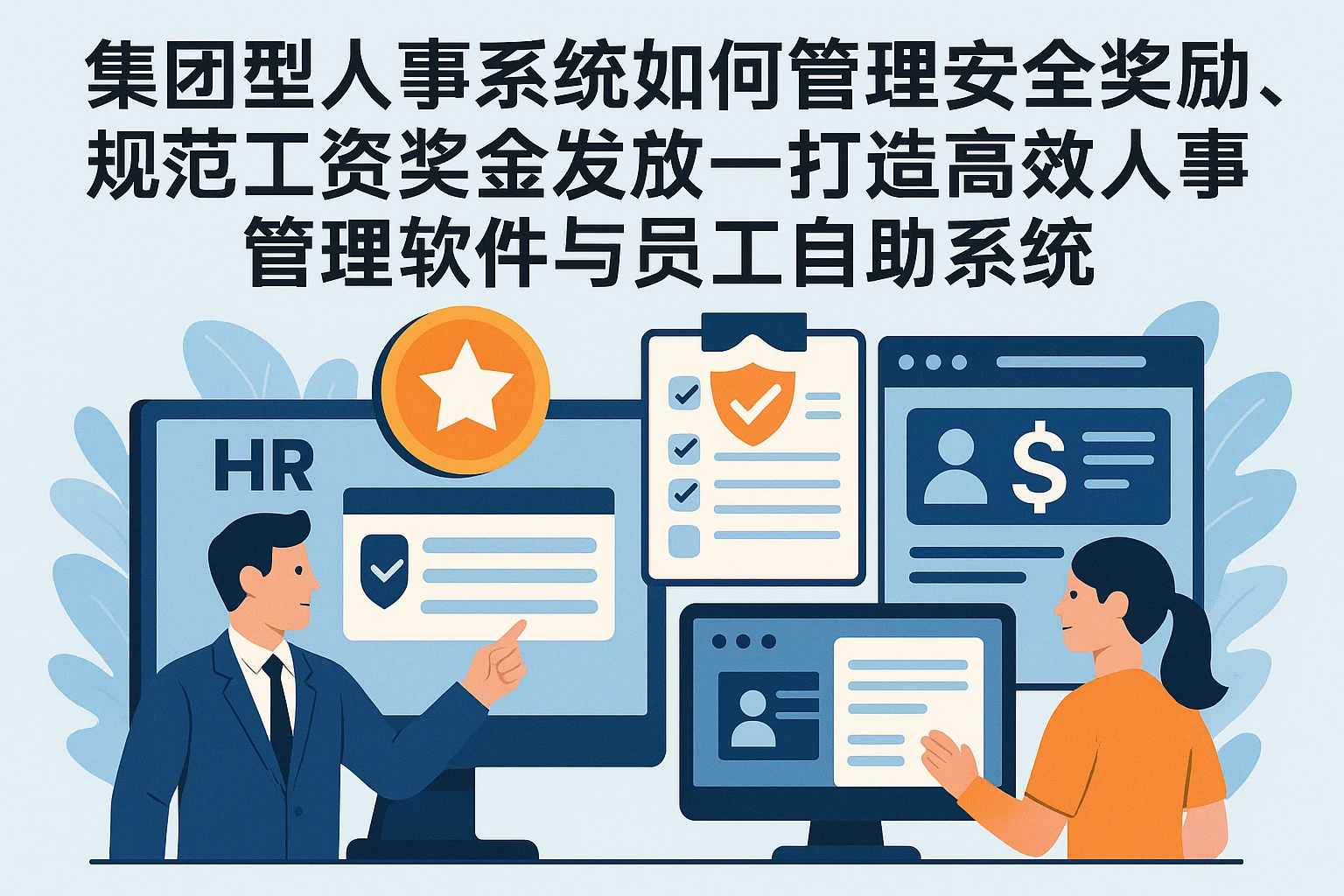 集团型人事系统如何管理安全奖励，规范工资奖金发放——打造高效人事管理软件与员工自助系统