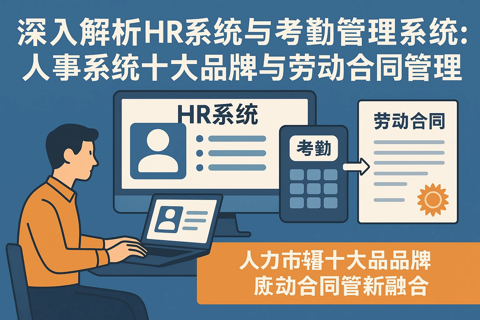 深入解析HR系统与考勤管理系统：人事系统十大品牌与劳动合同管理的创新融合