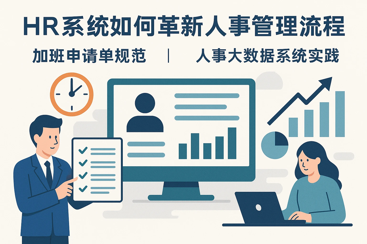 HR系统如何革新人事管理流程｜加班申请单规范与人事大数据系统实践