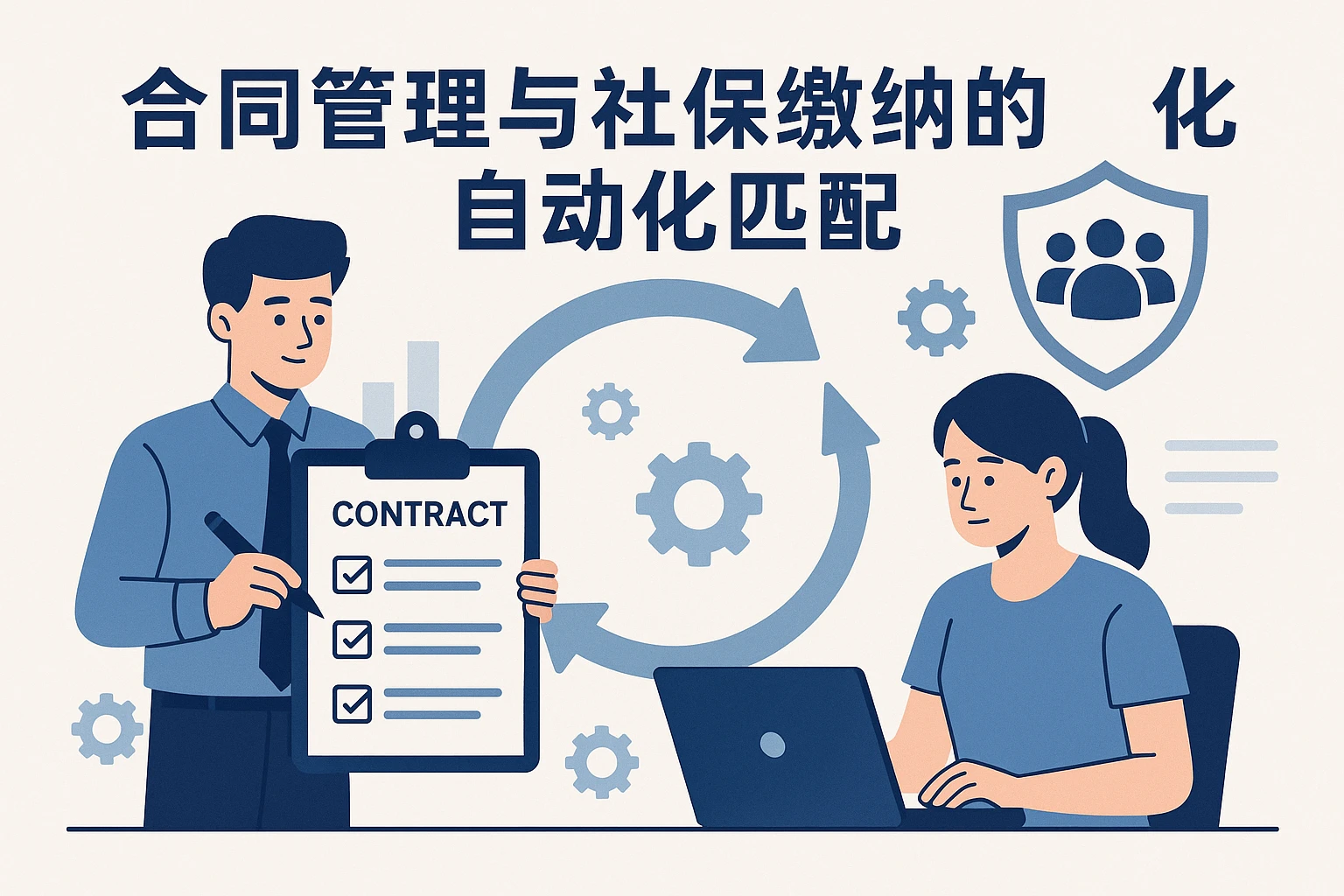 合同管理与社保缴纳的自动化匹配
