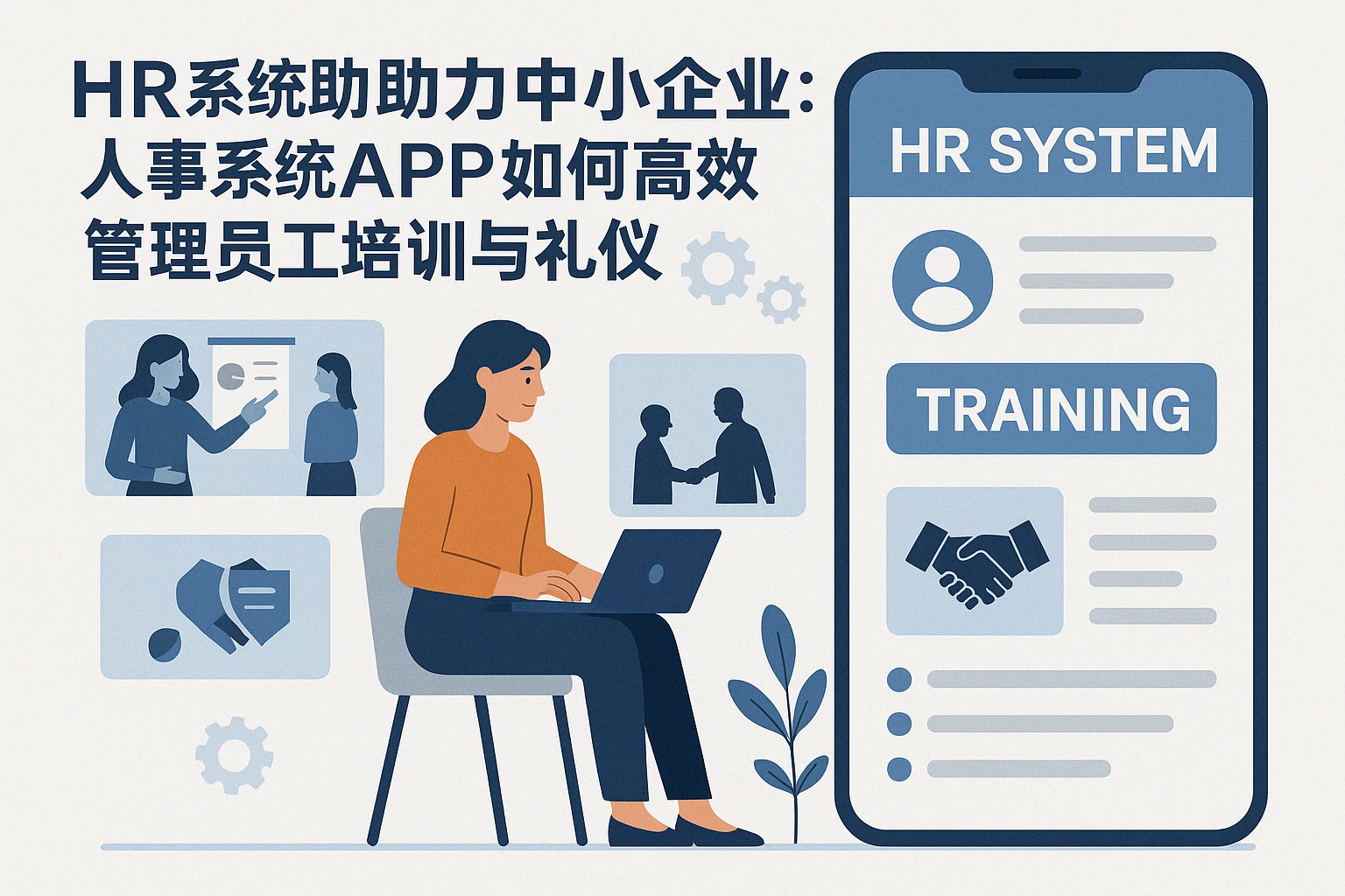 HR系统助力中小企业：人事系统APP如何高效管理员工培训与礼仪