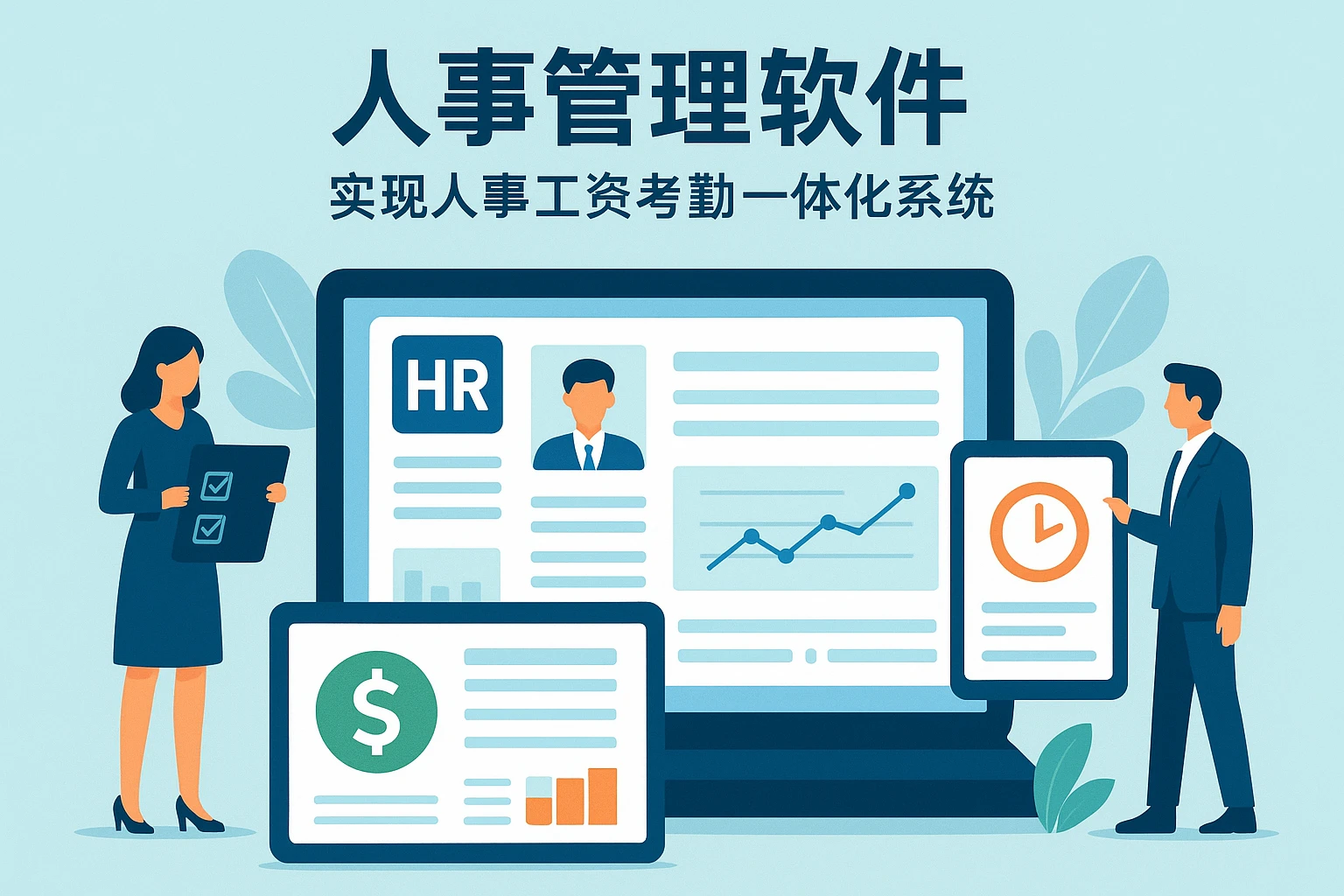 人事管理软件：实现人事工资考勤一体化系统与高效薪资管理的最佳实践